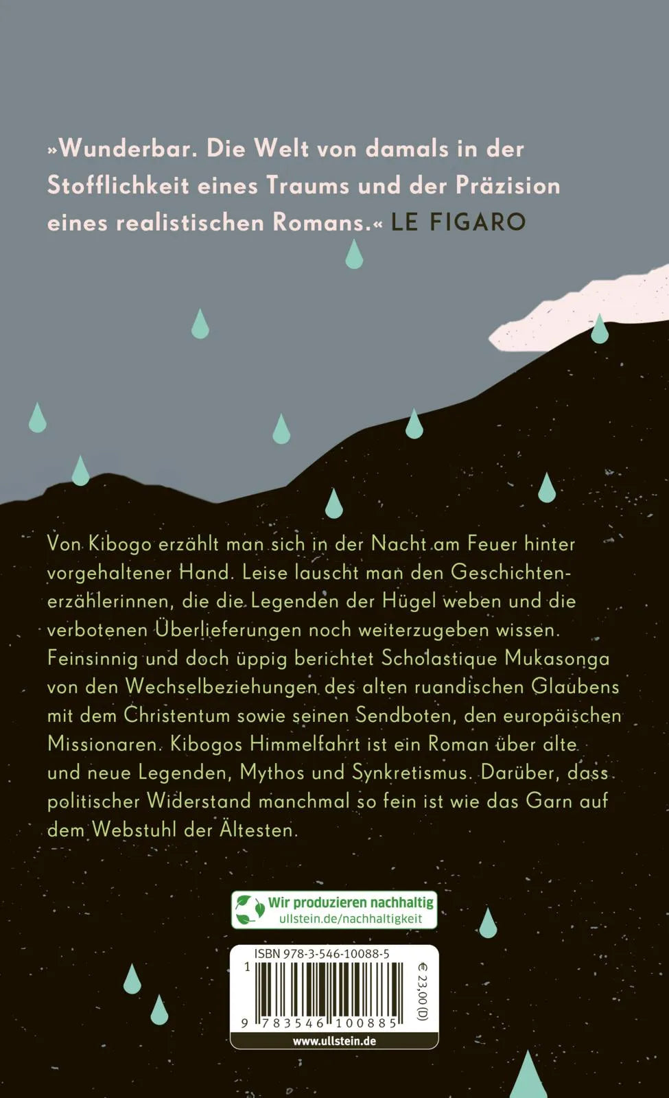 Rückseite: Kibogos Himmelfahrt (Hardcover)