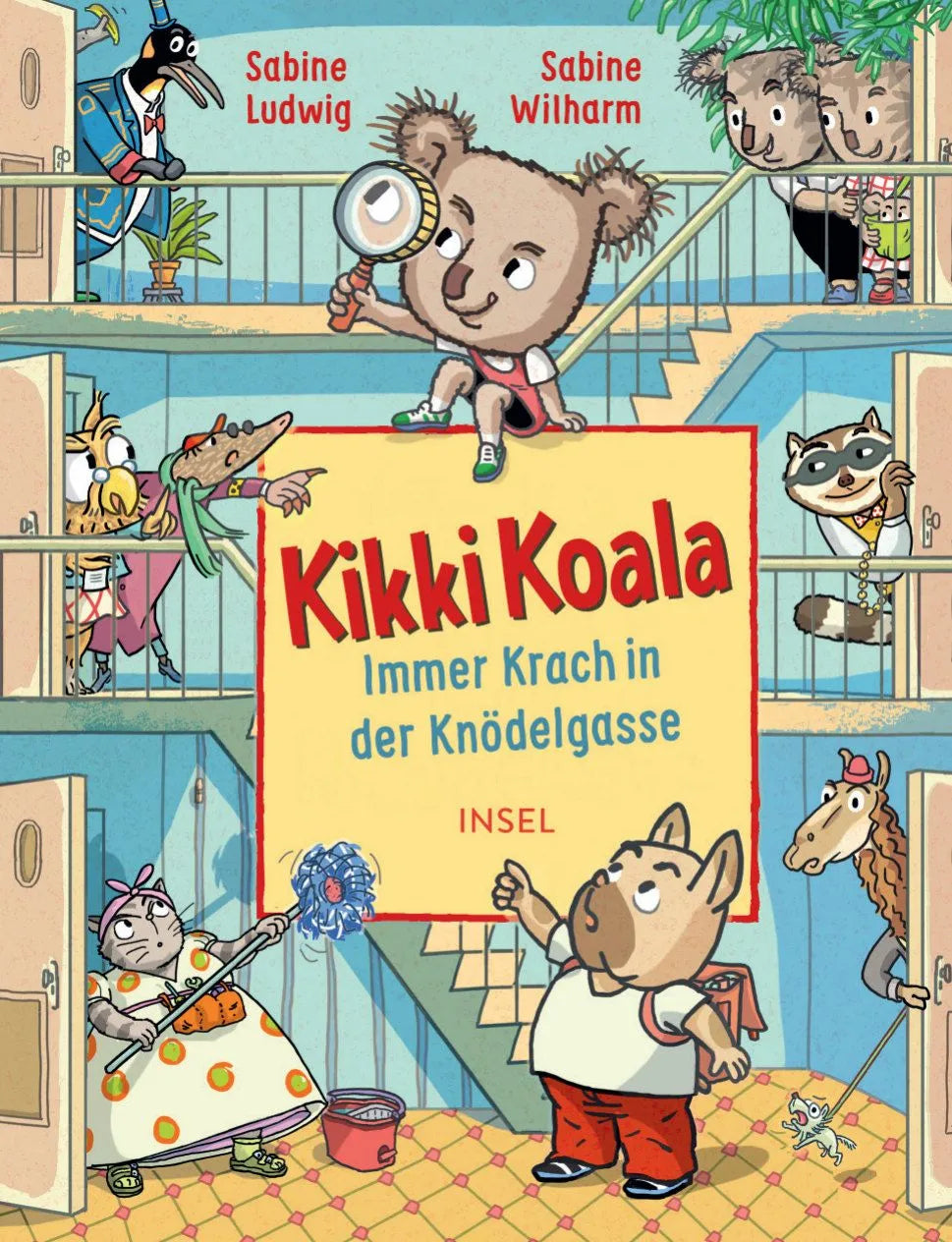 Cover: Kikki Koala. Immer Krach in der Knödelgasse (Hardcover) von Sabine Ludwig