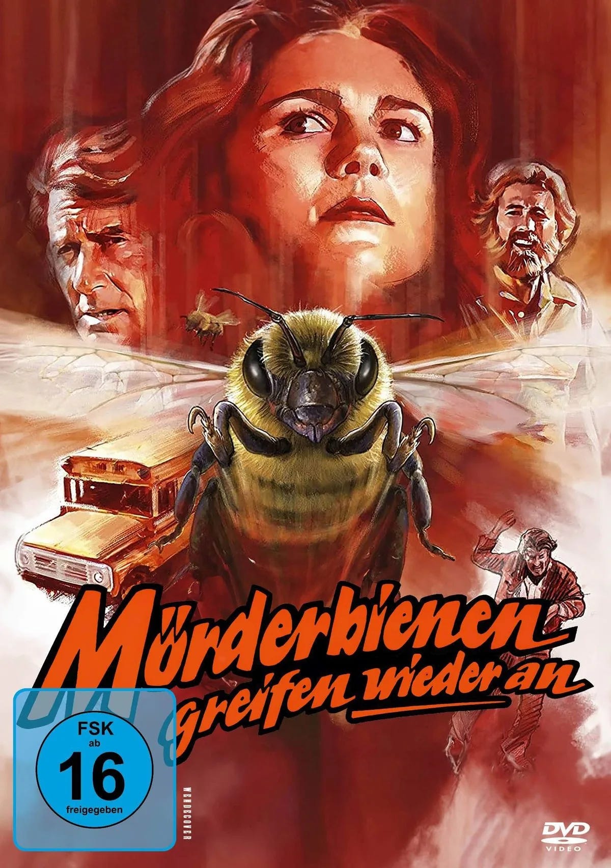 Killerbienen II - Die Mörderbienen greifen wiede - DVD