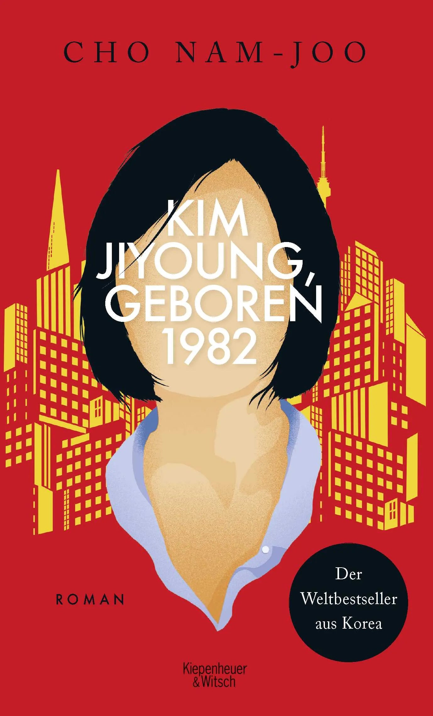 Buchcover von 'Kim Jiyoung, geboren 1982' - Gebundene Ausgabe von Cho Nam-Joo