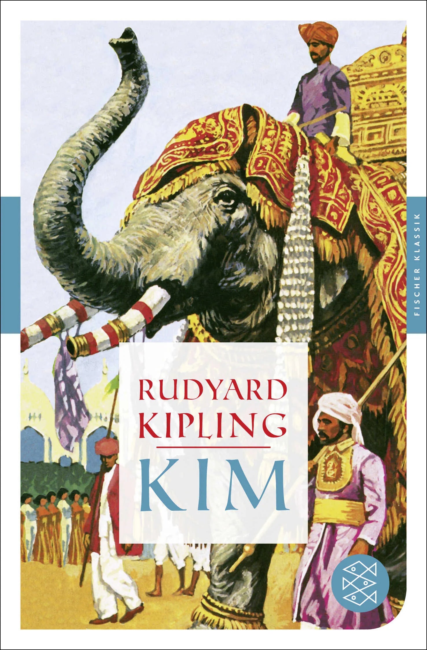 Buchcover von 'Kim' - Taschenbuch von Rudyard Kipling