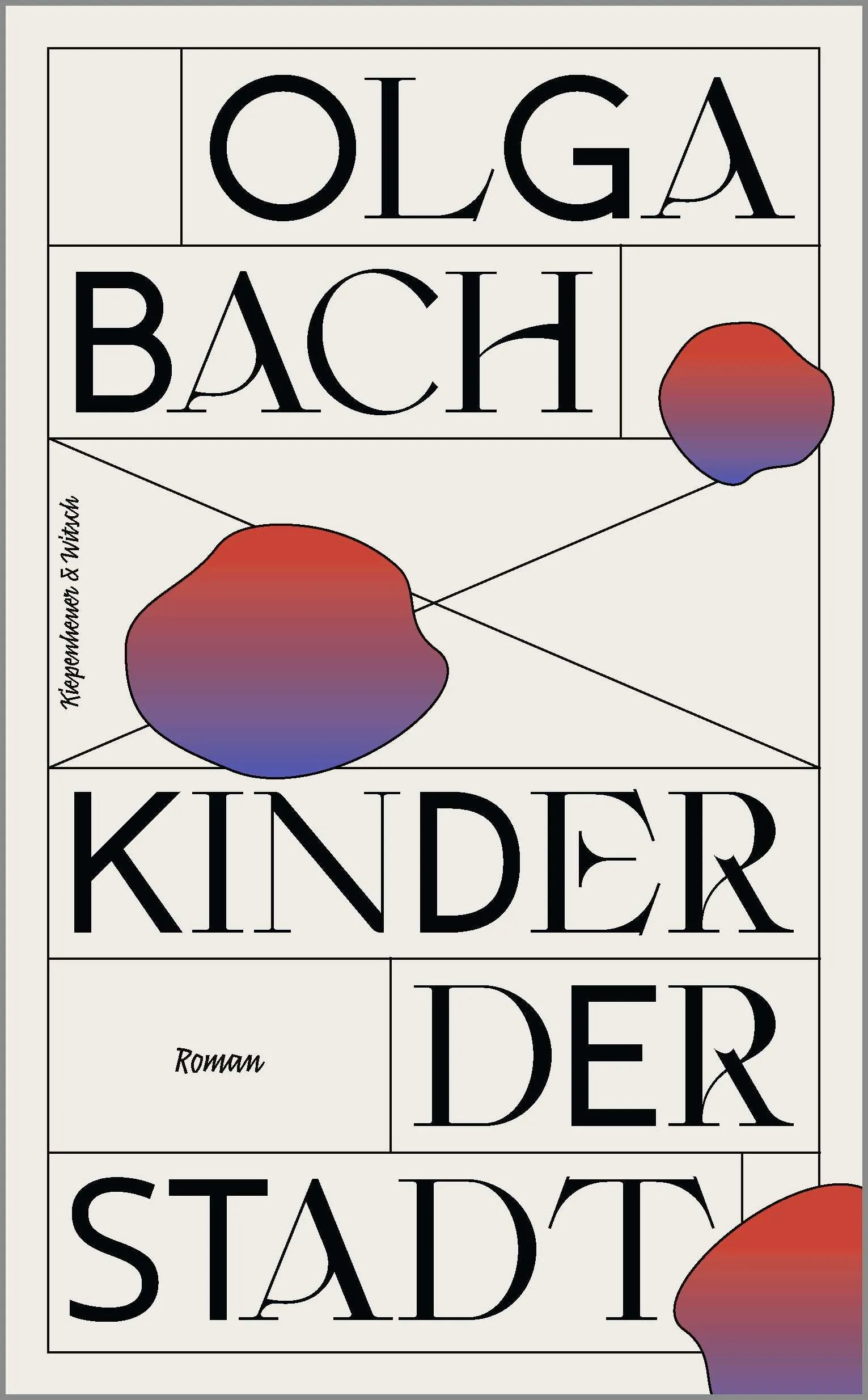 Buchcover von 'Kinder der Stadt' - Gebundene Ausgabe von Olga Bach