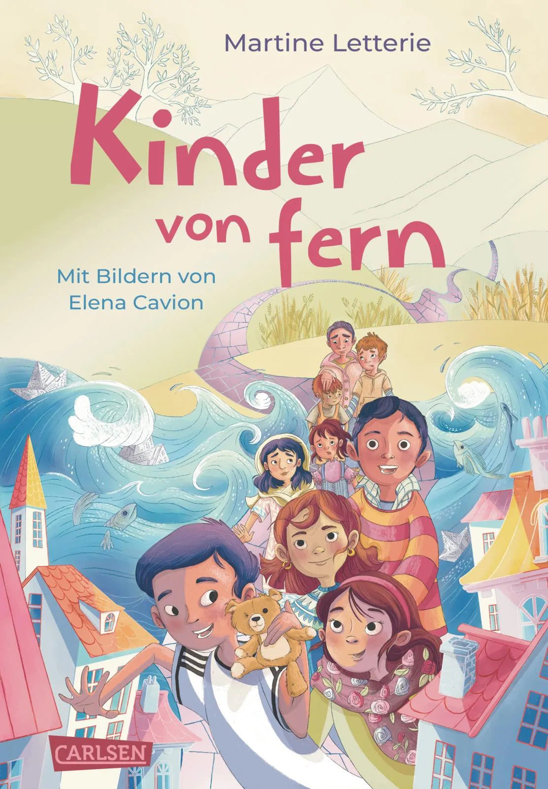 Buchcover von 'Kinder von fern' - Gebundene Ausgabe von Martine Letterie