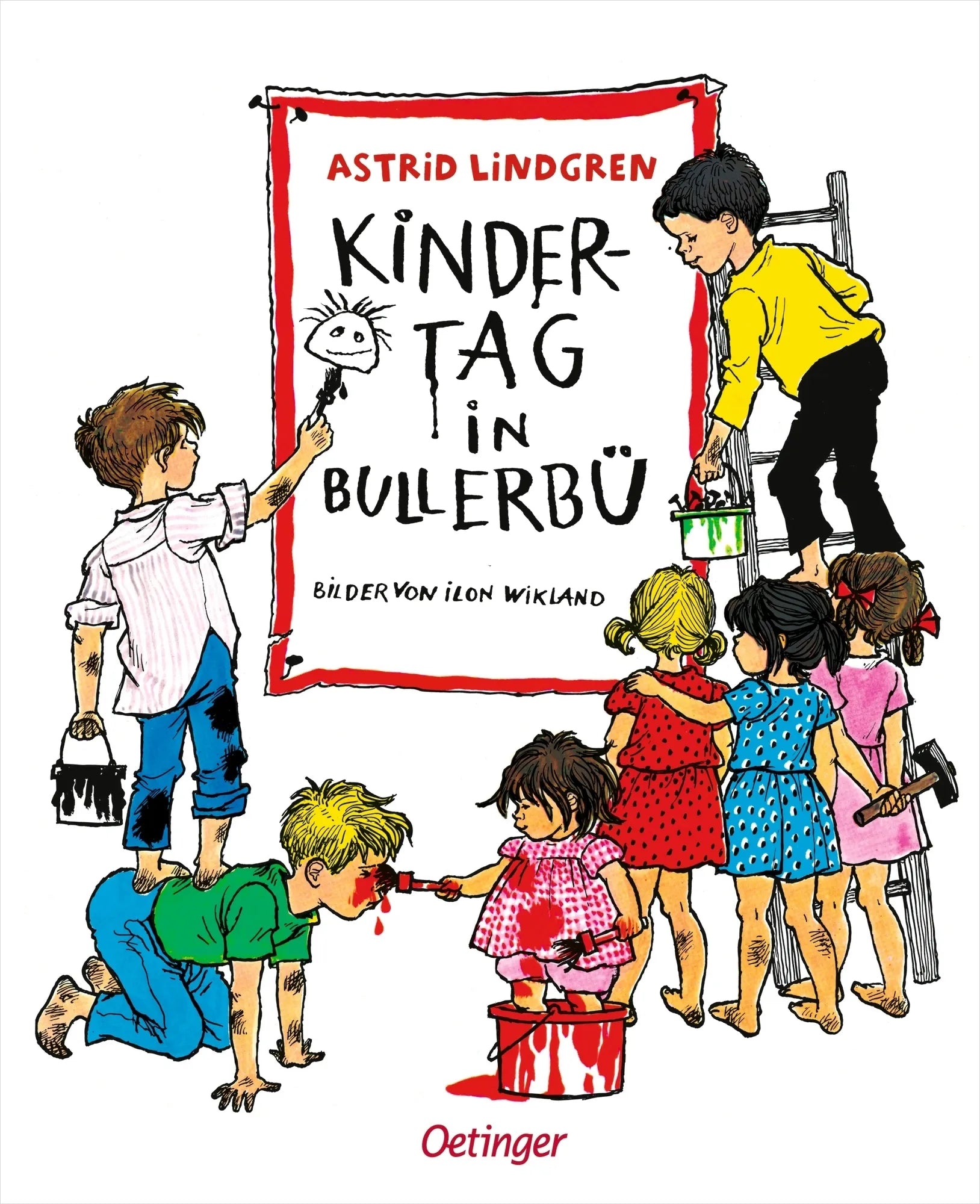 Buchcover von 'Kindertag in Bullerbü' - Gebundene Ausgabe von Astrid Lindgren