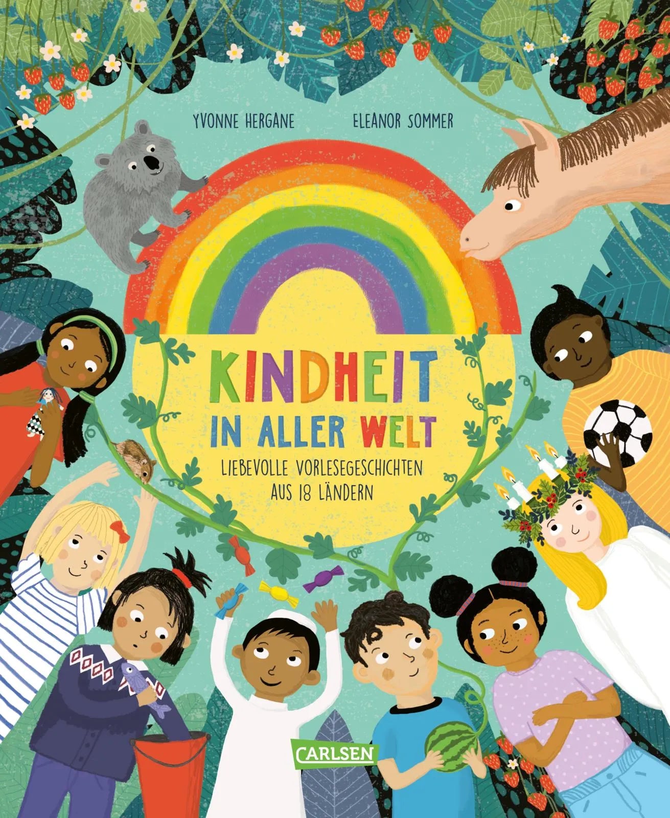 Cover: Kindheit in aller Welt (Hardcover) von Yvonne Hergane