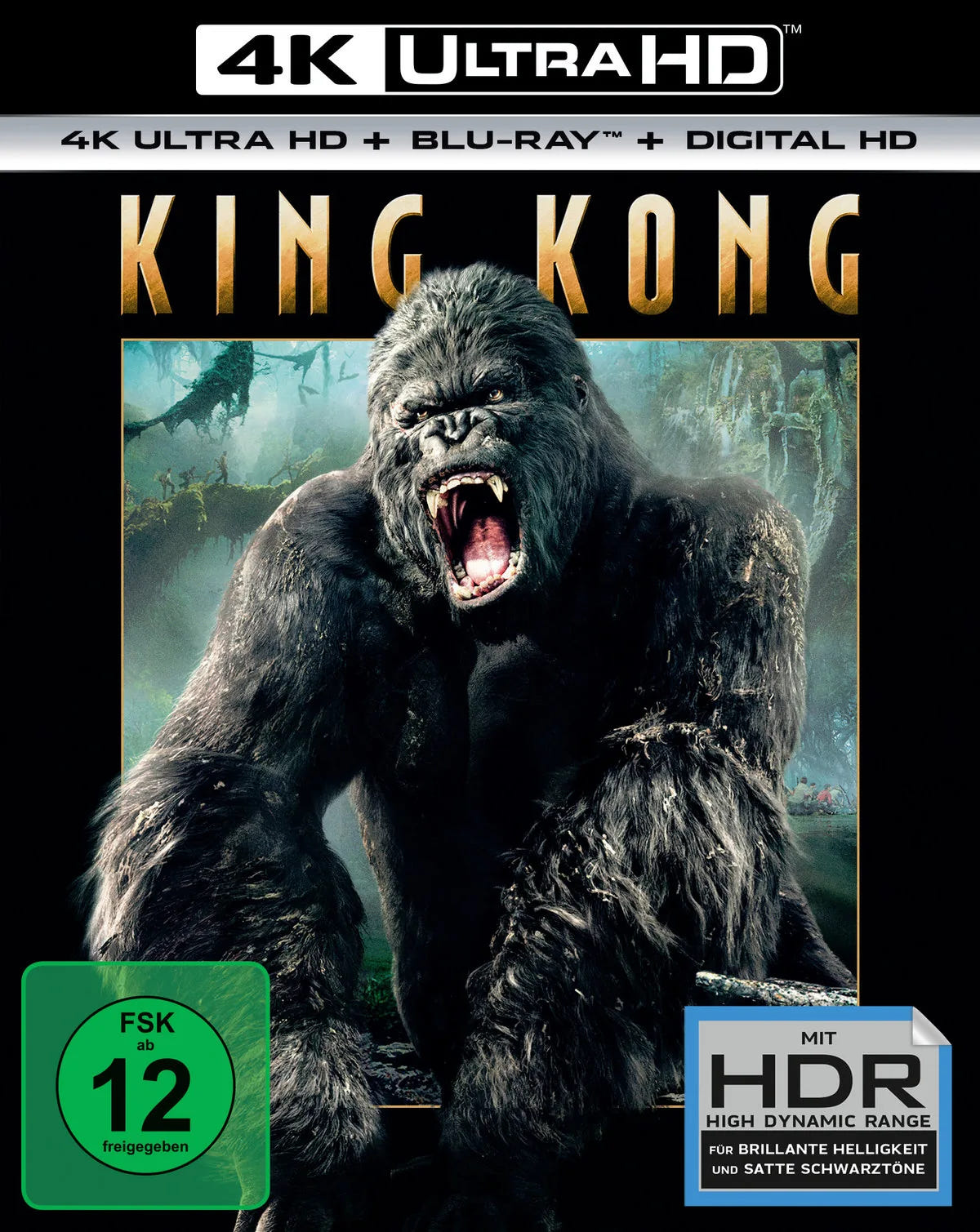 King Kong  (+ BR) - Blu-ray 4K Ultra HD