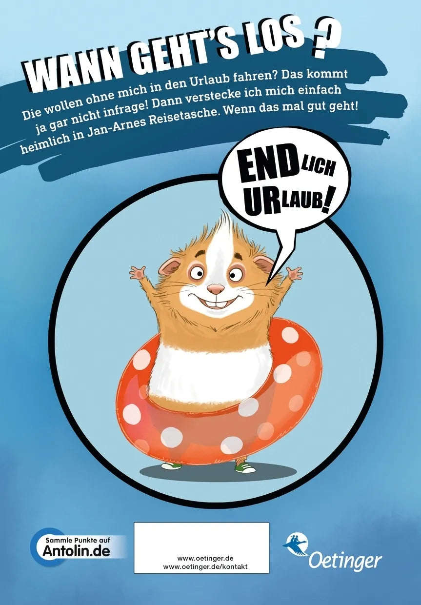 Buchrückseite von 'King-Kong, das Reiseschwein' mit Klappentext - Gebundene Ausgabe