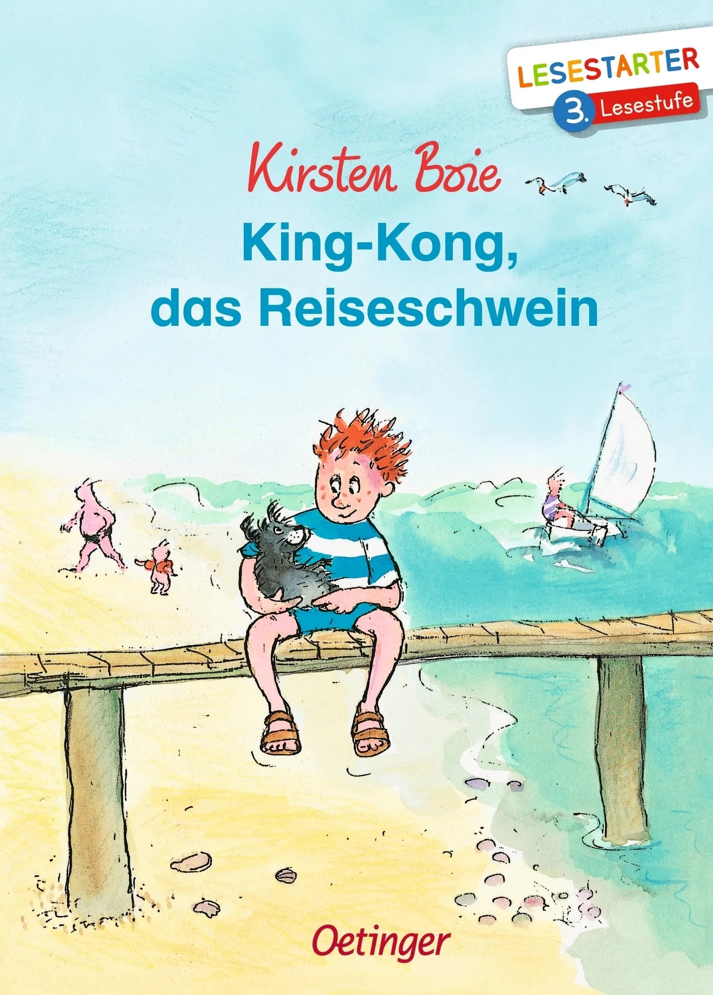 Buchcover von 'King-Kong, das Reiseschwein' - Gebundene Ausgabe von Kirsten Boie