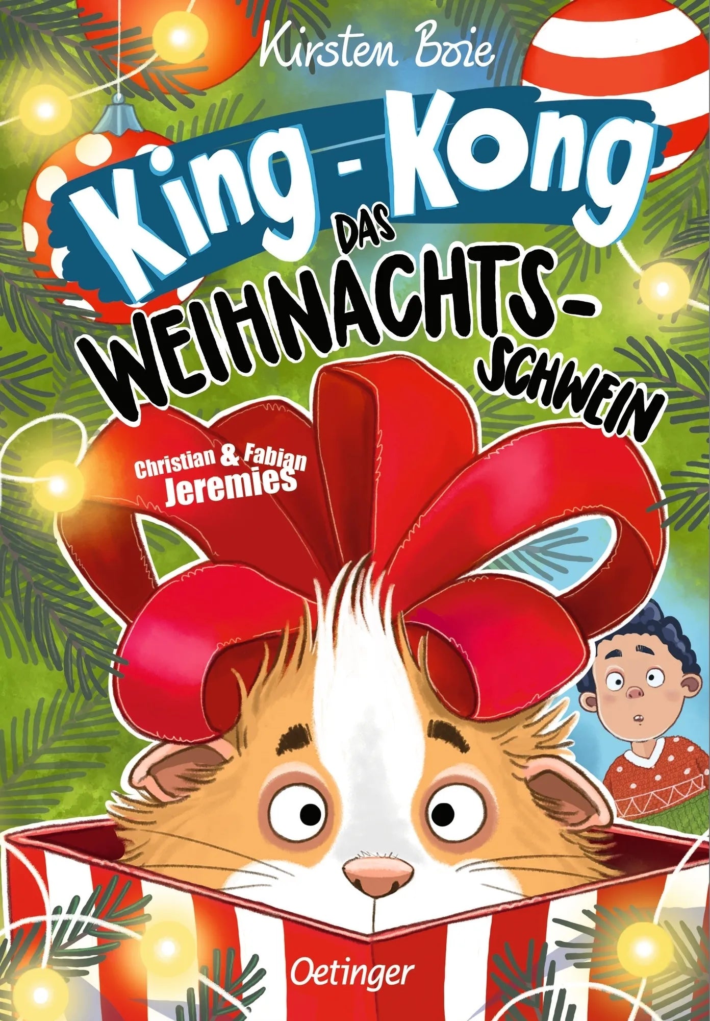 Buchcover von 'King-Kong, das Weihnachtsschwein' - Gebundene Ausgabe von Kirsten Boie