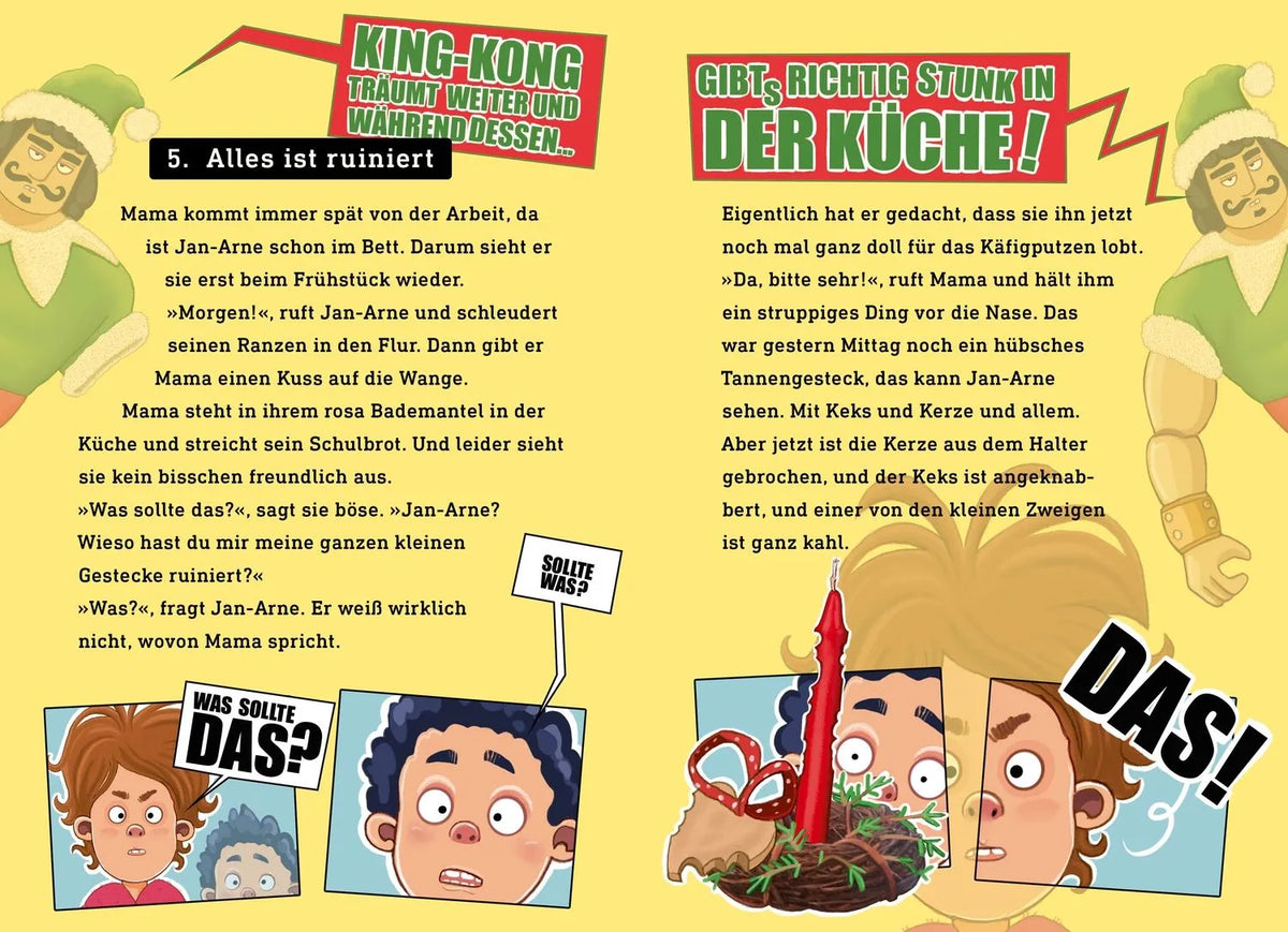 Detailansicht: King-Kong, das Weihnachtsschwein (Hardcover)