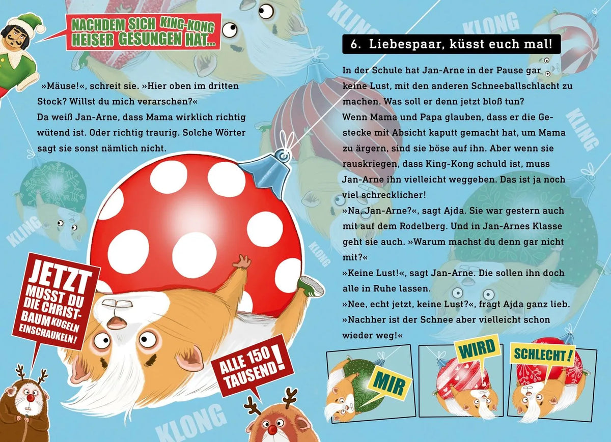 Detailansicht: King-Kong, das Weihnachtsschwein (Hardcover)