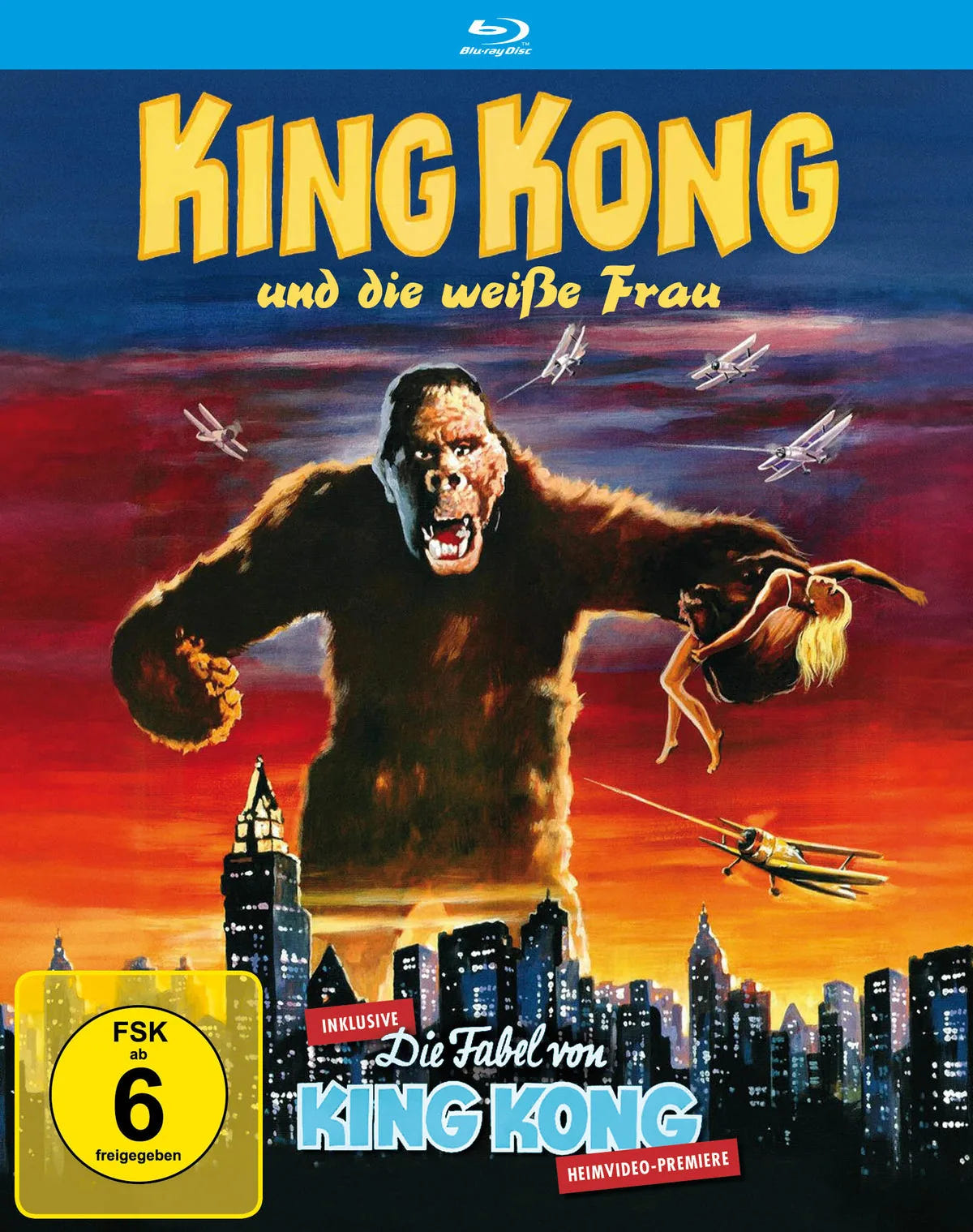 King Kong und die weiße Frau + Originalsynchro " - Blu-ray Disc
