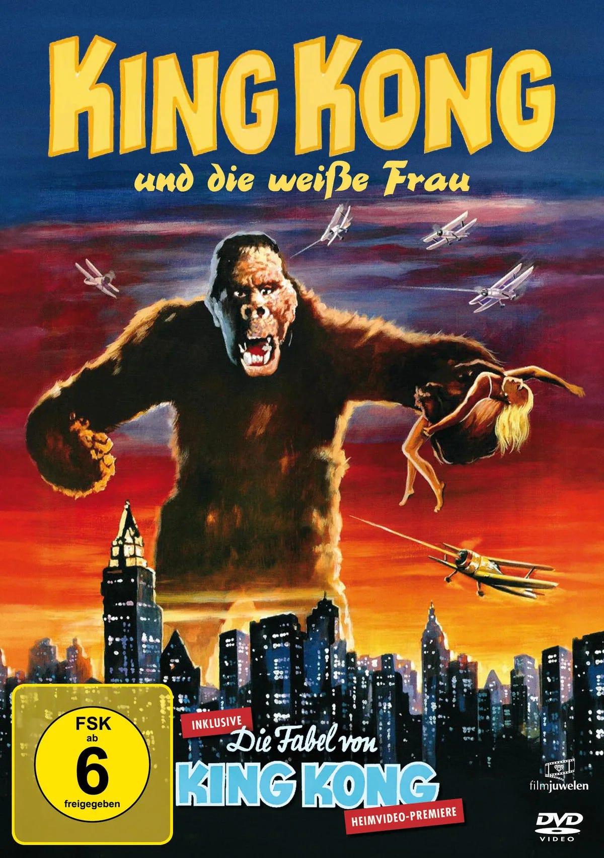 King Kong und die weiße Frau + Originalsynchro " - DVD