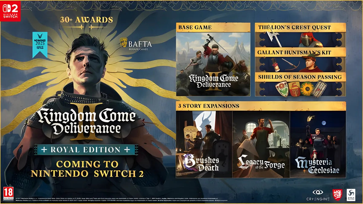 Zusatzbild 1 zu Kingdom Come: Deliverance II - Royal Edition – Nintendo Switch 2