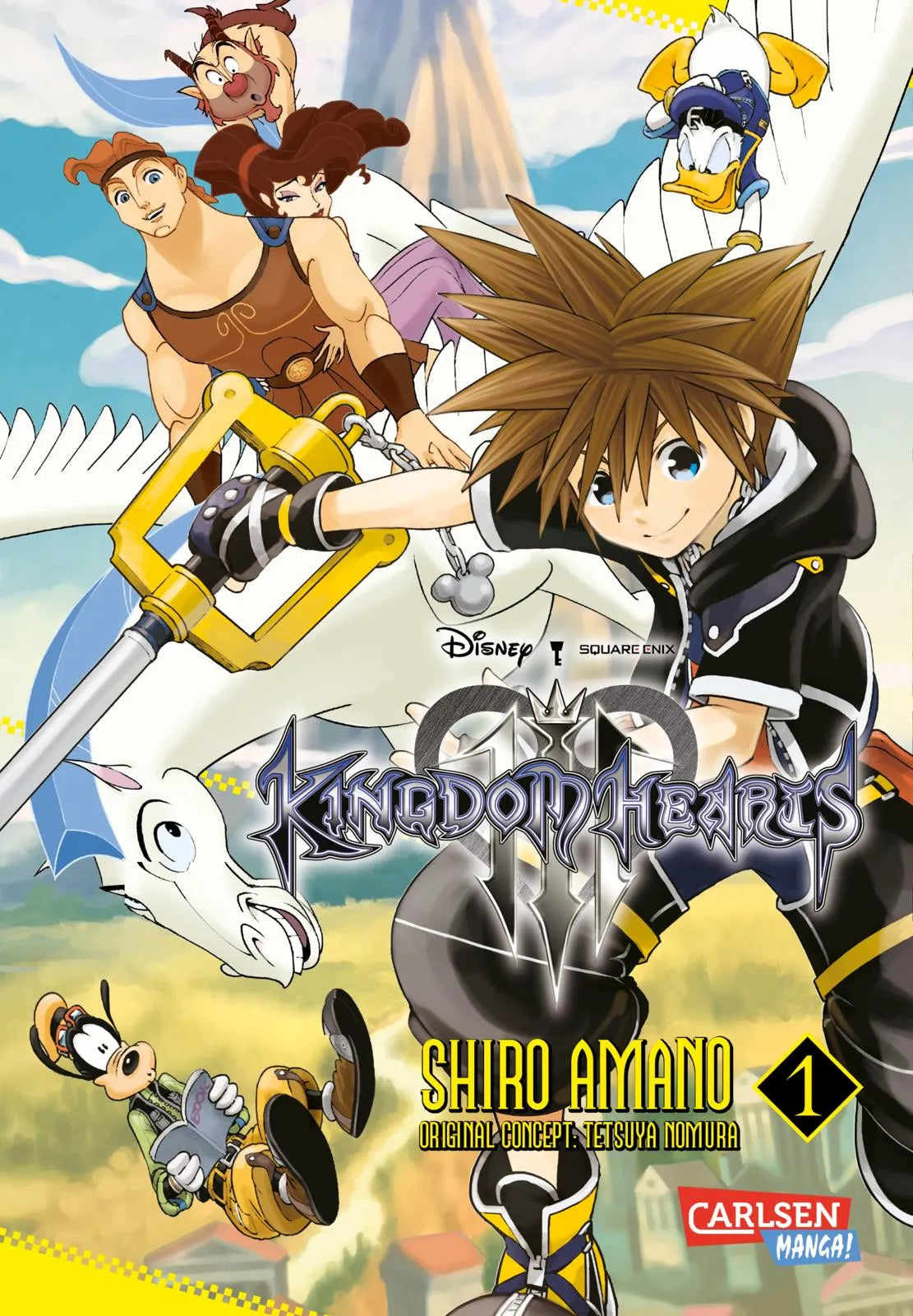 Buchcover von 'Kingdom Hearts III 1' - Taschenbuch von Shiro Amano