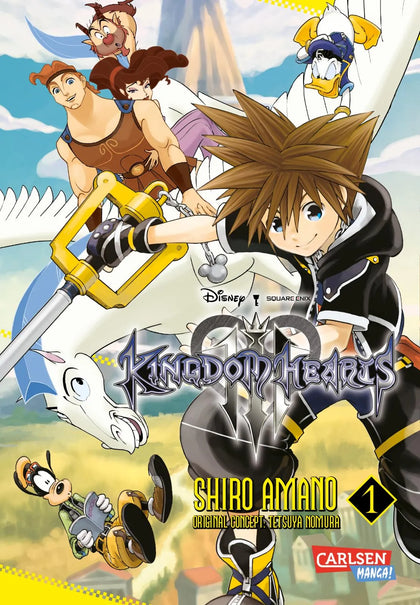 Buchcover von 'Kingdom Hearts III 1' - Taschenbuch von Shiro Amano
