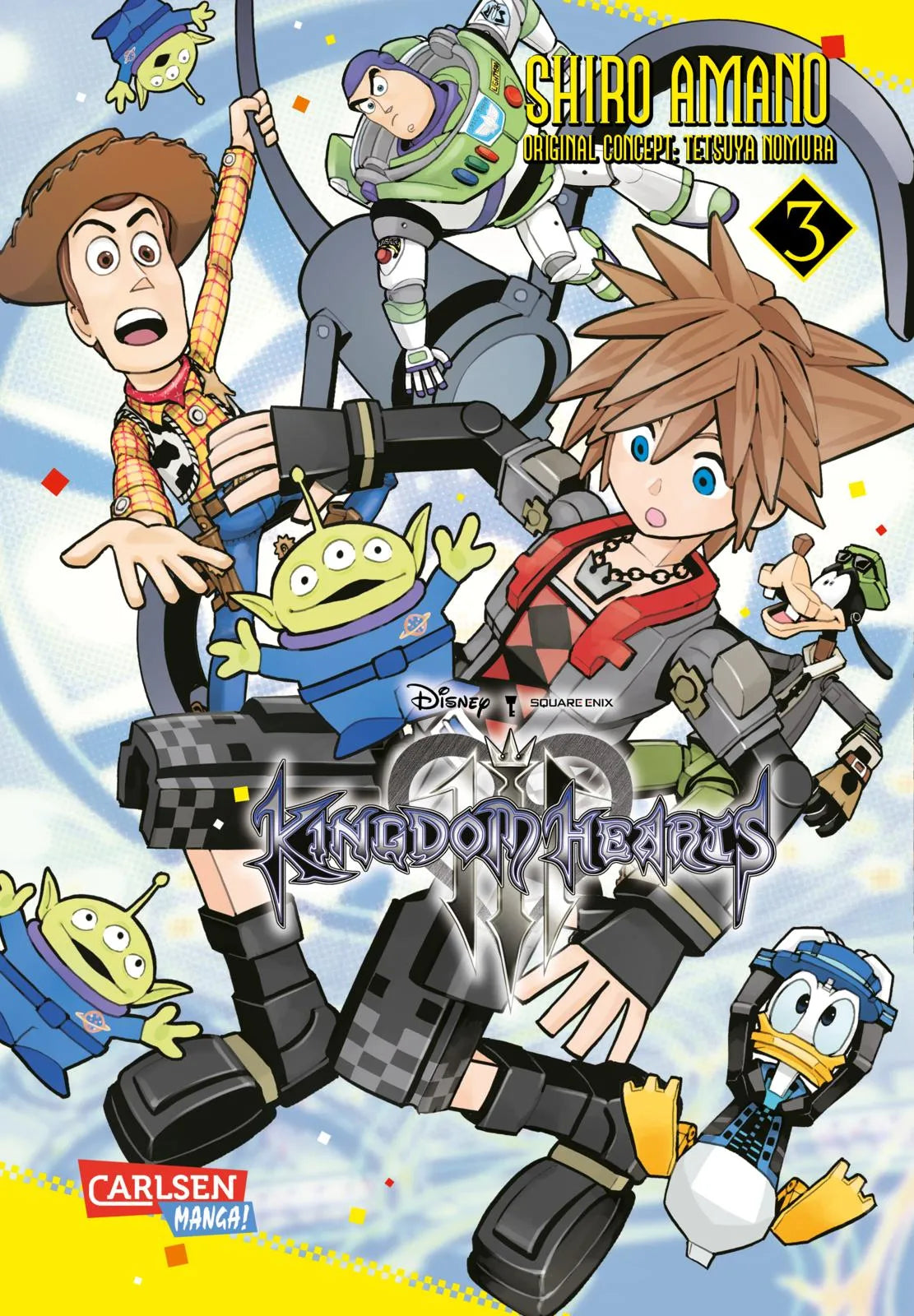 Buchcover von 'Kingdom Hearts III 3' - Taschenbuch von Shiro Amano