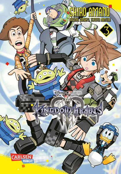 Buchcover von 'Kingdom Hearts III 3' - Taschenbuch von Shiro Amano