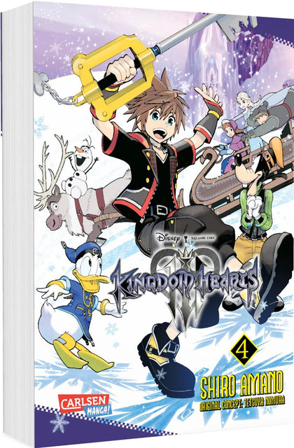 Cover: Kingdom Hearts III 4 (Taschenbuch) von Shiro Amano