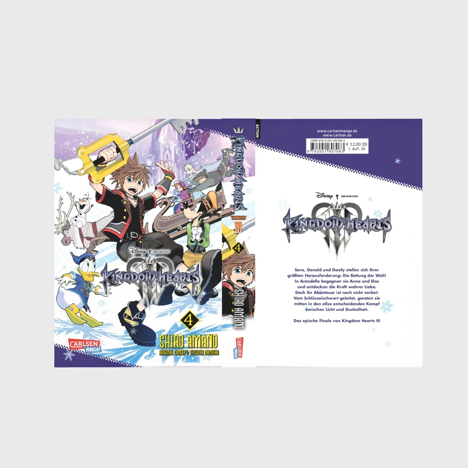 Detailansicht: Kingdom Hearts III 4 (Taschenbuch)