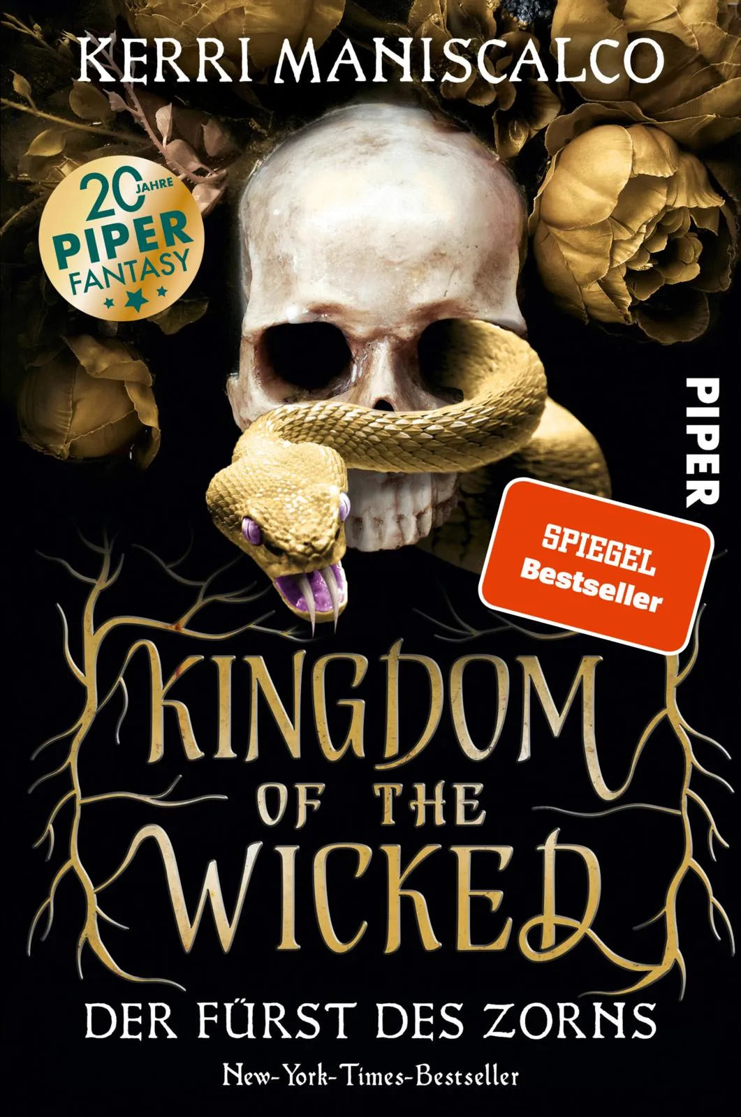 Buchcover von 'Kingdom of the Wicked – Der Fürst des Zorns' - Paperback von Kerri Maniscalco