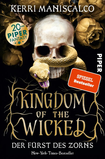 Buchcover von 'Kingdom of the Wicked – Der Fürst des Zorns' - Paperback von Kerri Maniscalco