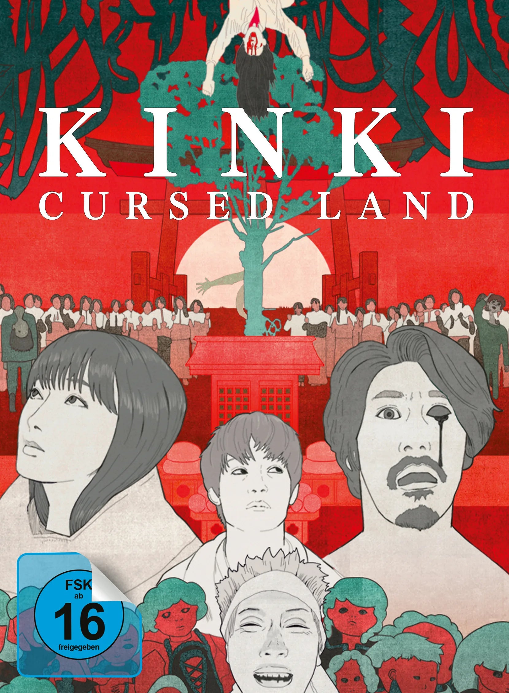 Blu-ray-Cover: Kinki - Masarus Fluch - 2-Disc Limited Edition Mediabook (Blu-ray + DVD) - Cover A. Regie: Kôji Shiraishi