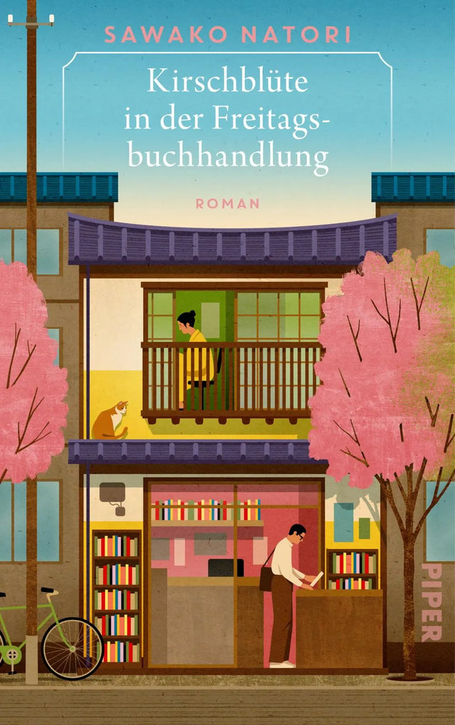 Cover: Kirschblüte in der Freitagsbuchhandlung (Hardcover) von Sawako Natori