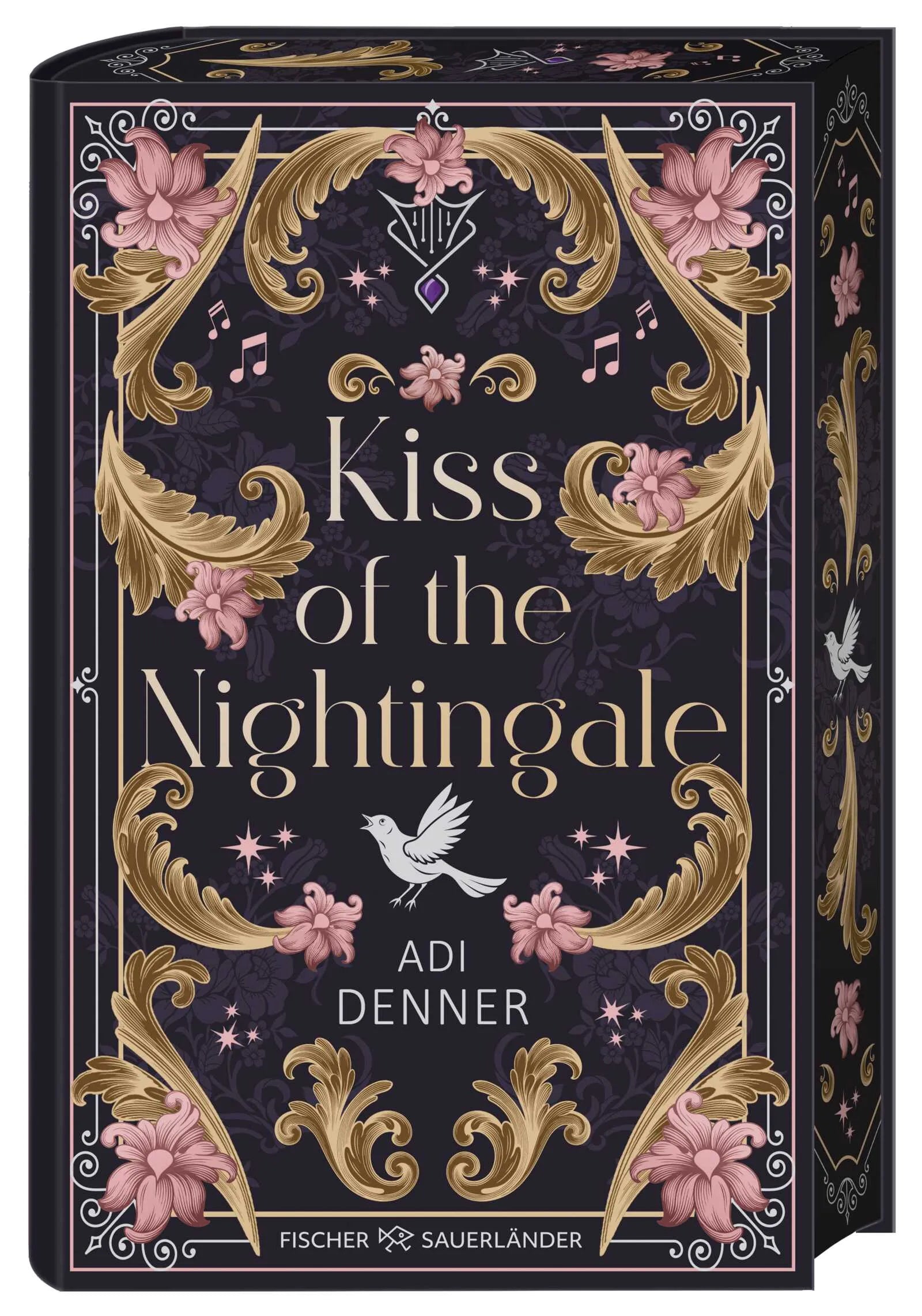 Buchcover von 'Kiss of the Nightingale' - Gebundene Ausgabe von Adi Denner