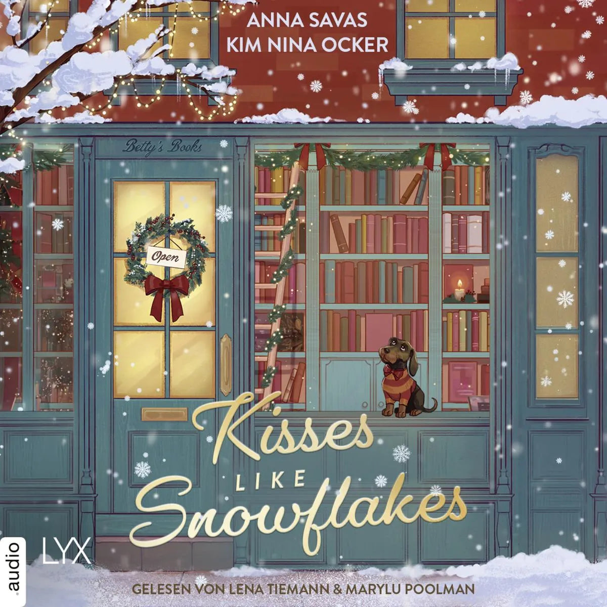 Cover: Kisses Like Snowflakes (Hörbuch Download) von Kim Nina Ocker