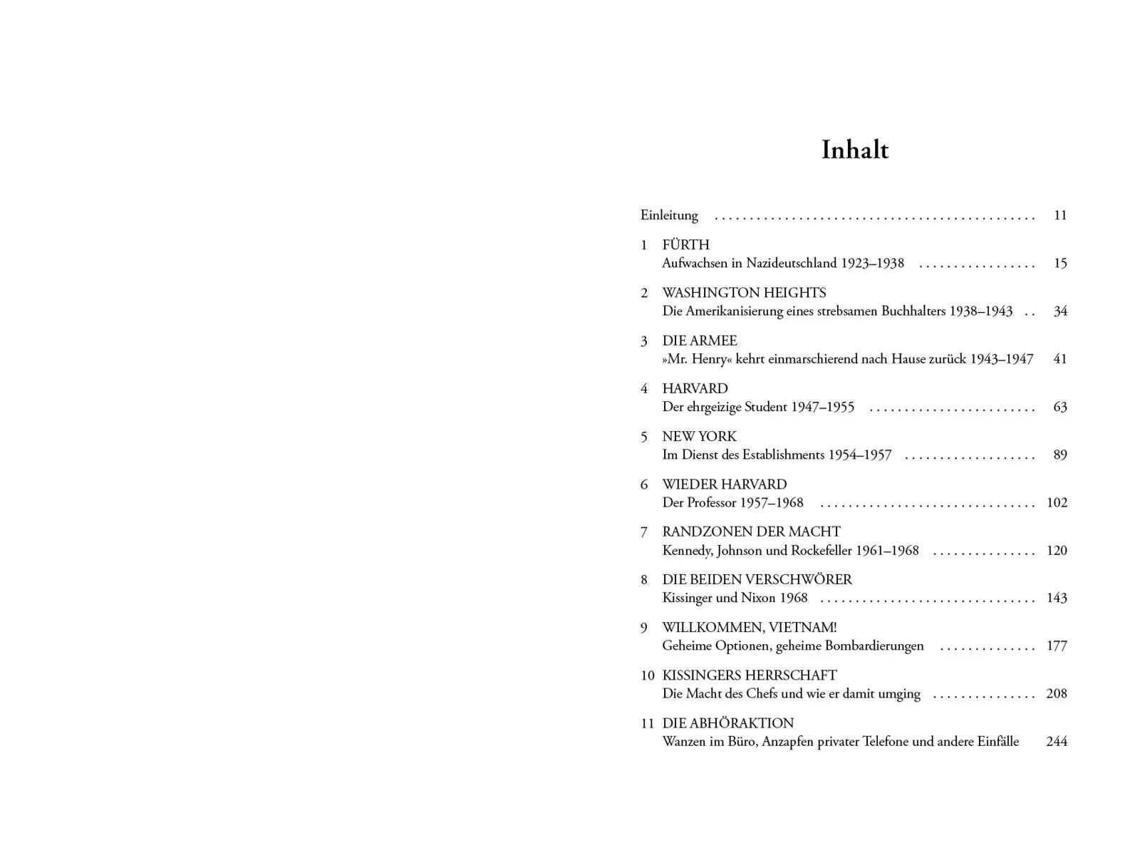 Innenansicht von 'Kissinger' - Gebundene Ausgabe