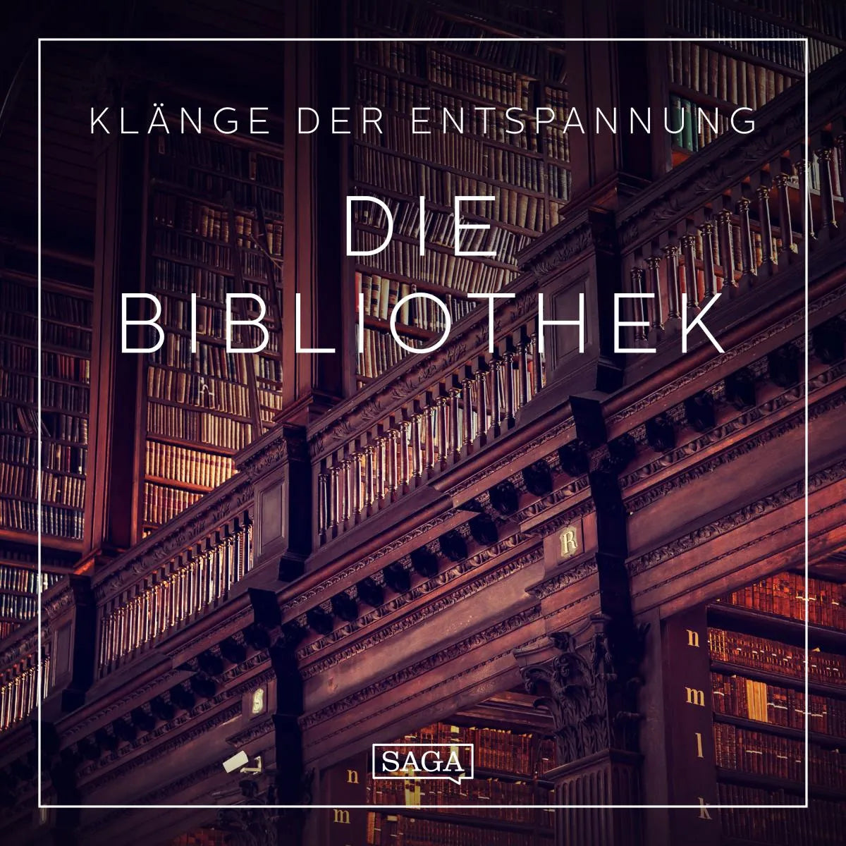 Cover: Klänge der Entspannung - Die Bibliothek (Hörbuch Download) von Rasmus Broe