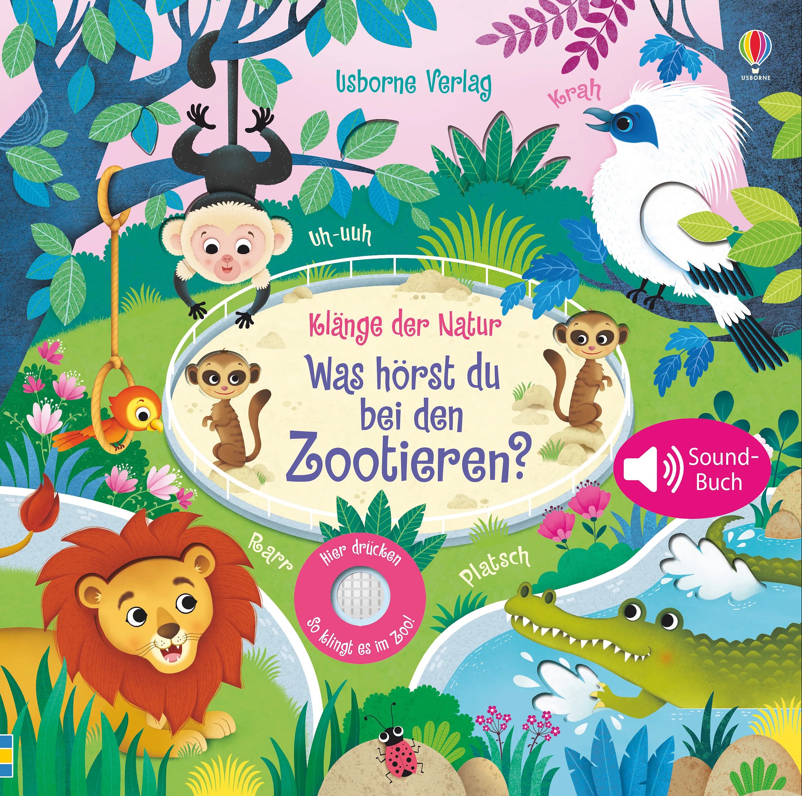 Buchcover von 'Klänge der Natur: Was hörst du bei den Zootieren?' - Gebundene Ausgabe von Sam Taplin