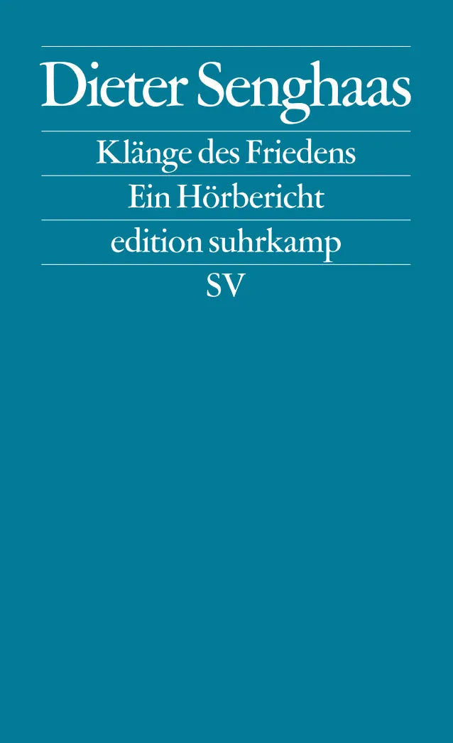 Buchcover von 'Klänge des Friedens' - Taschenbuch von Dieter Senghaas