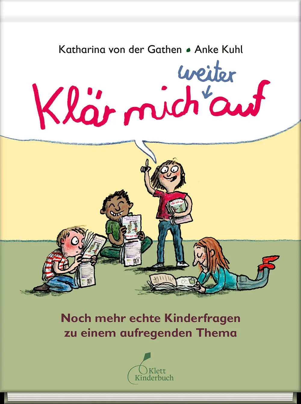 Buchcover von 'Klär mich weiter auf' - Gebundene Ausgabe von Katharina von der Gathen