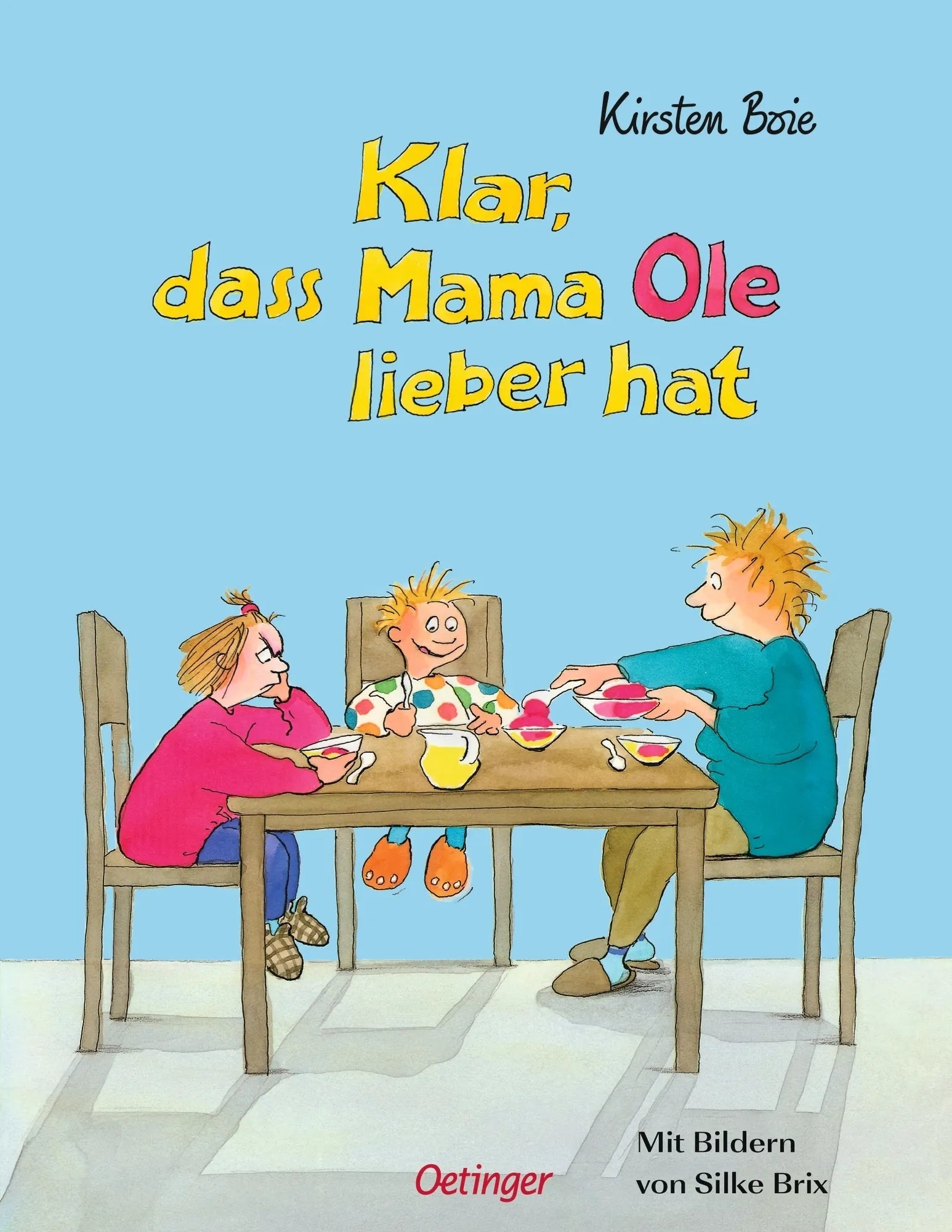 Buchcover von 'Klar, dass Mama Ole lieber hat / Klar, dass Mama Anna lieber hat' - Gebundene Ausgabe von Kirsten Boie
