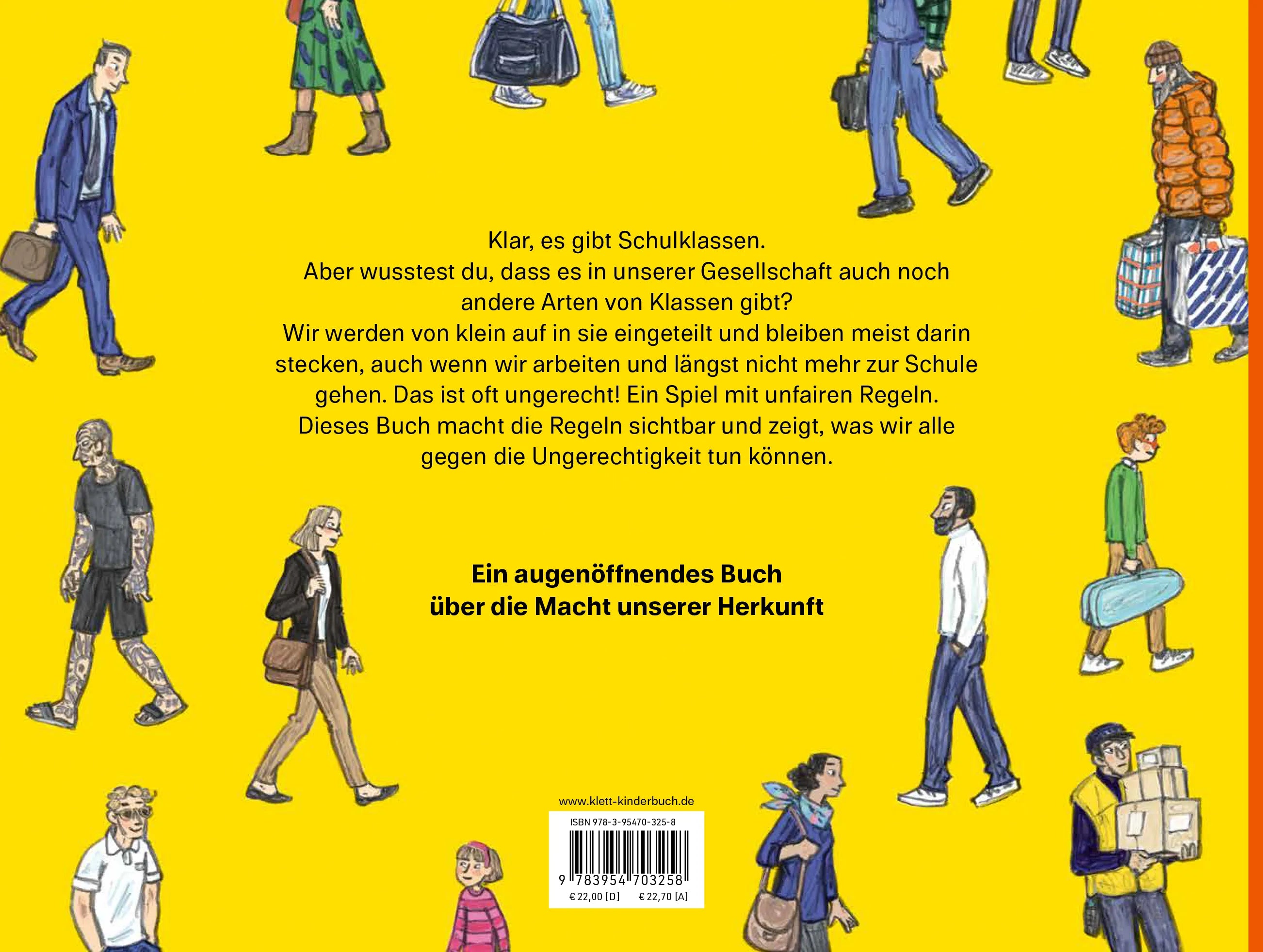 Rückseite: Klassenbuch - Wer gewinnt im Spiel des Lebens? (Hardcover)