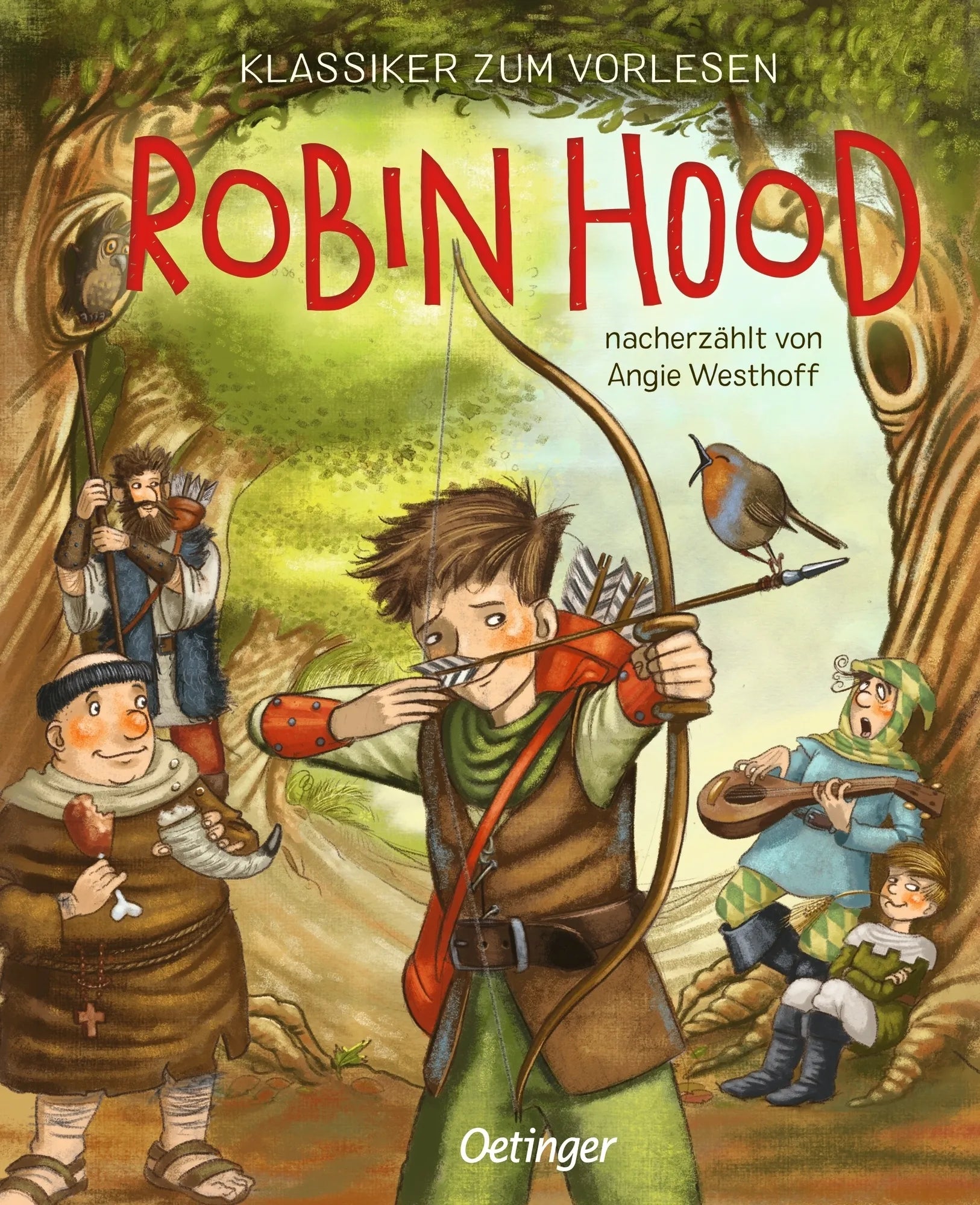 Buchcover von 'Klassiker zum Vorlesen. Robin Hood' - Gebundene Ausgabe von Angie Westhoff