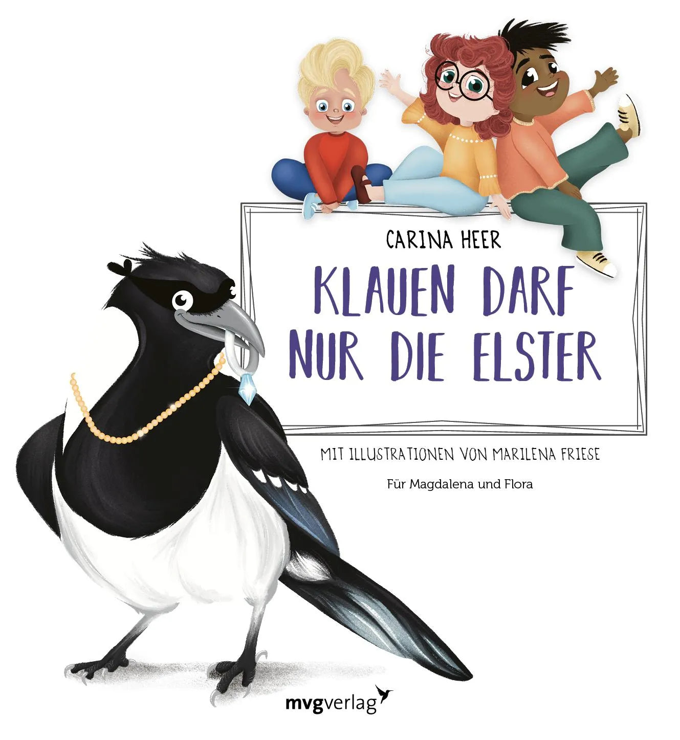 Innenansicht von 'Klauen darf nur die Elster' - Gebundene Ausgabe