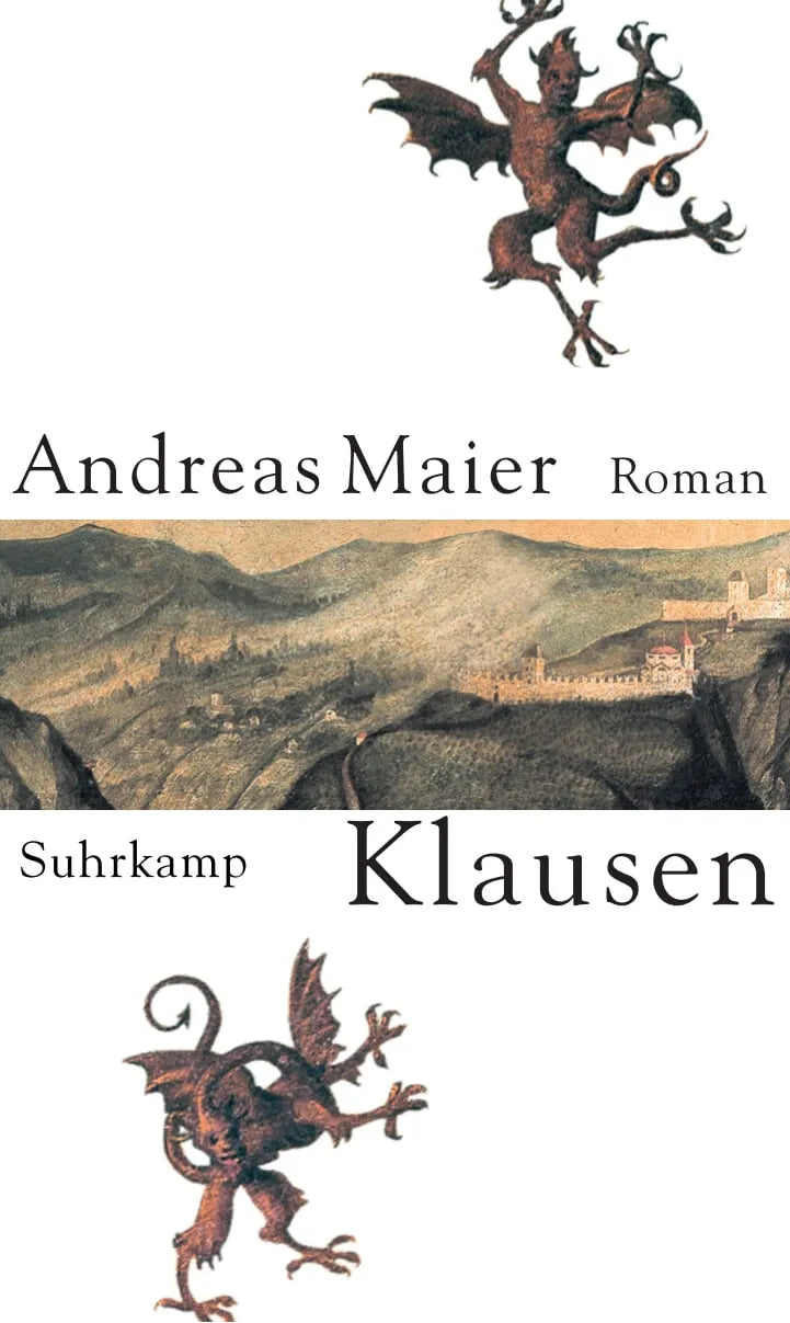 Buchcover von 'Klausen' - Gebundene Ausgabe von Andreas Maier