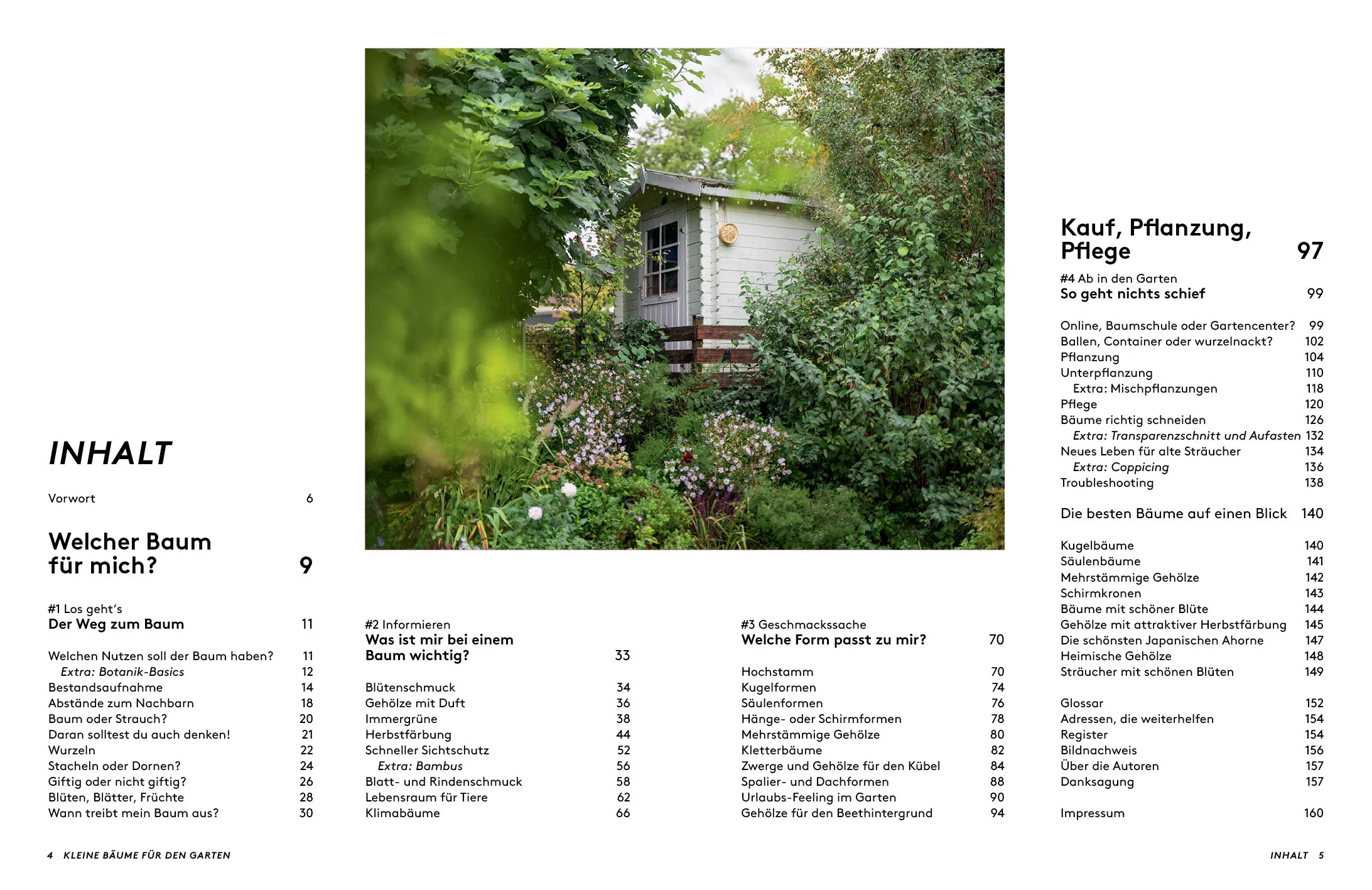 Detailansicht: Kleine Bäume für den Garten (Hardcover)