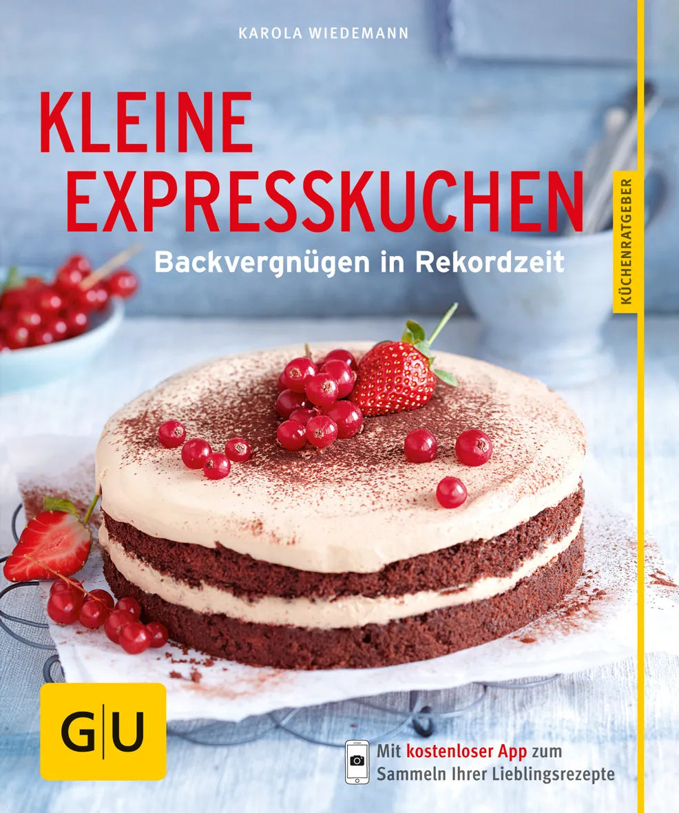 Buchcover von 'Kleine Expresskuchen' - Taschenbuch von Karola Wiedemann