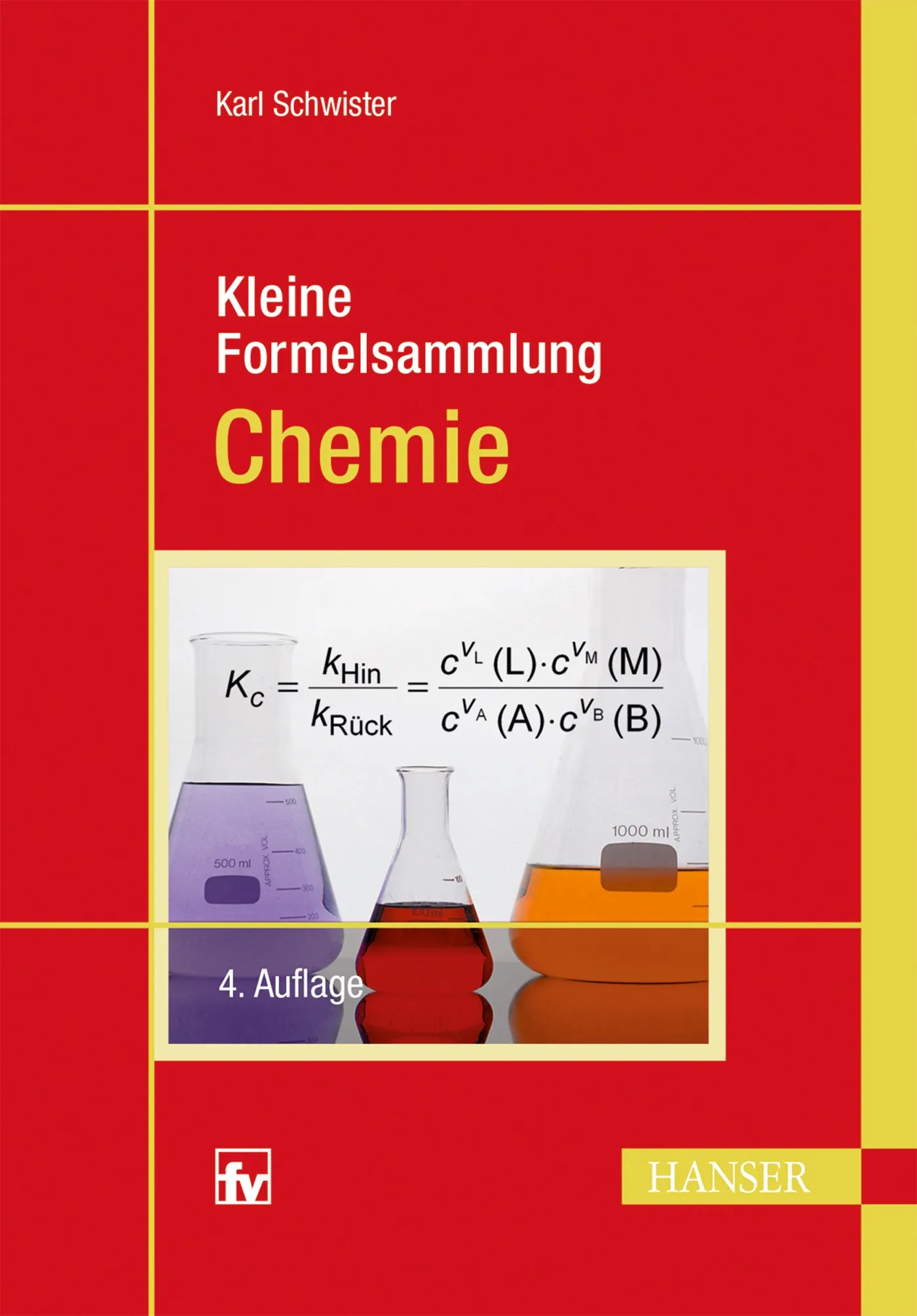 Buchcover von 'Kleine Formelsammlung Chemie' - Taschenbuch von Karl Schwister