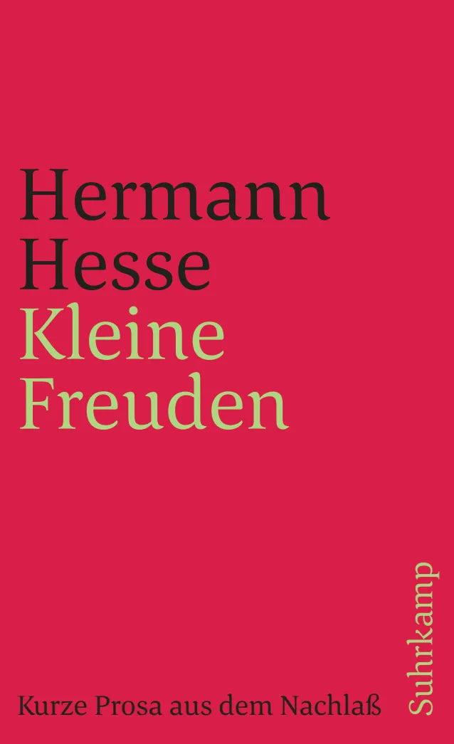 Buchcover von 'Kleine Freuden' - Taschenbuch von Hermann Hesse