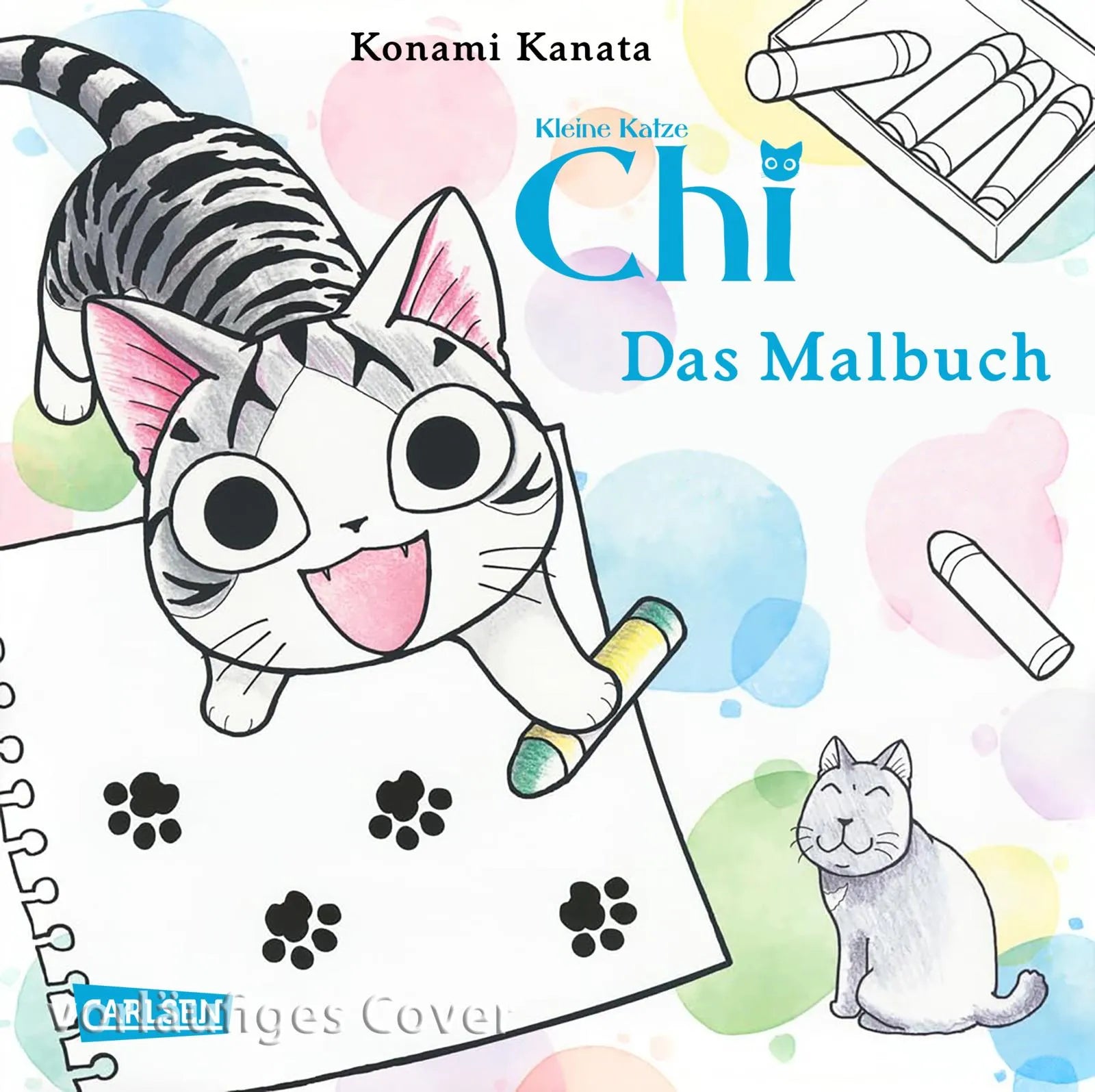 Cover: Kleine Katze Chi – Das Malbuch (Taschenbuch) von Konami Kanata
