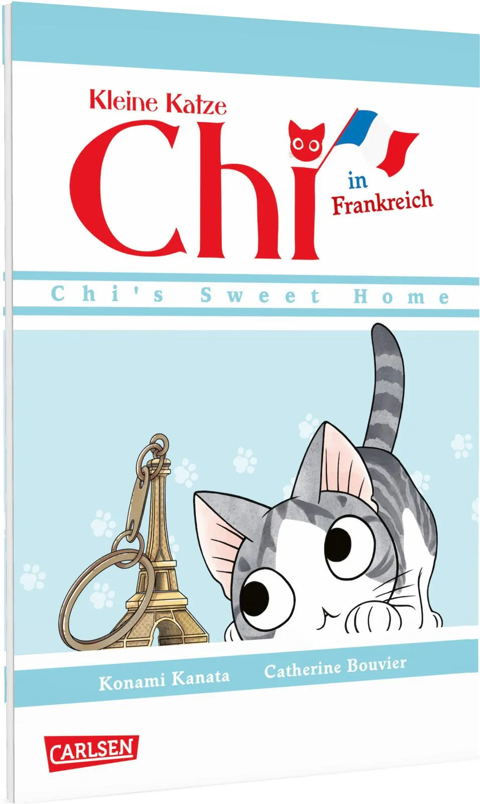 Buchcover von 'Kleine Katze Chi in Frankreich' - Paperback von Konami Kanata