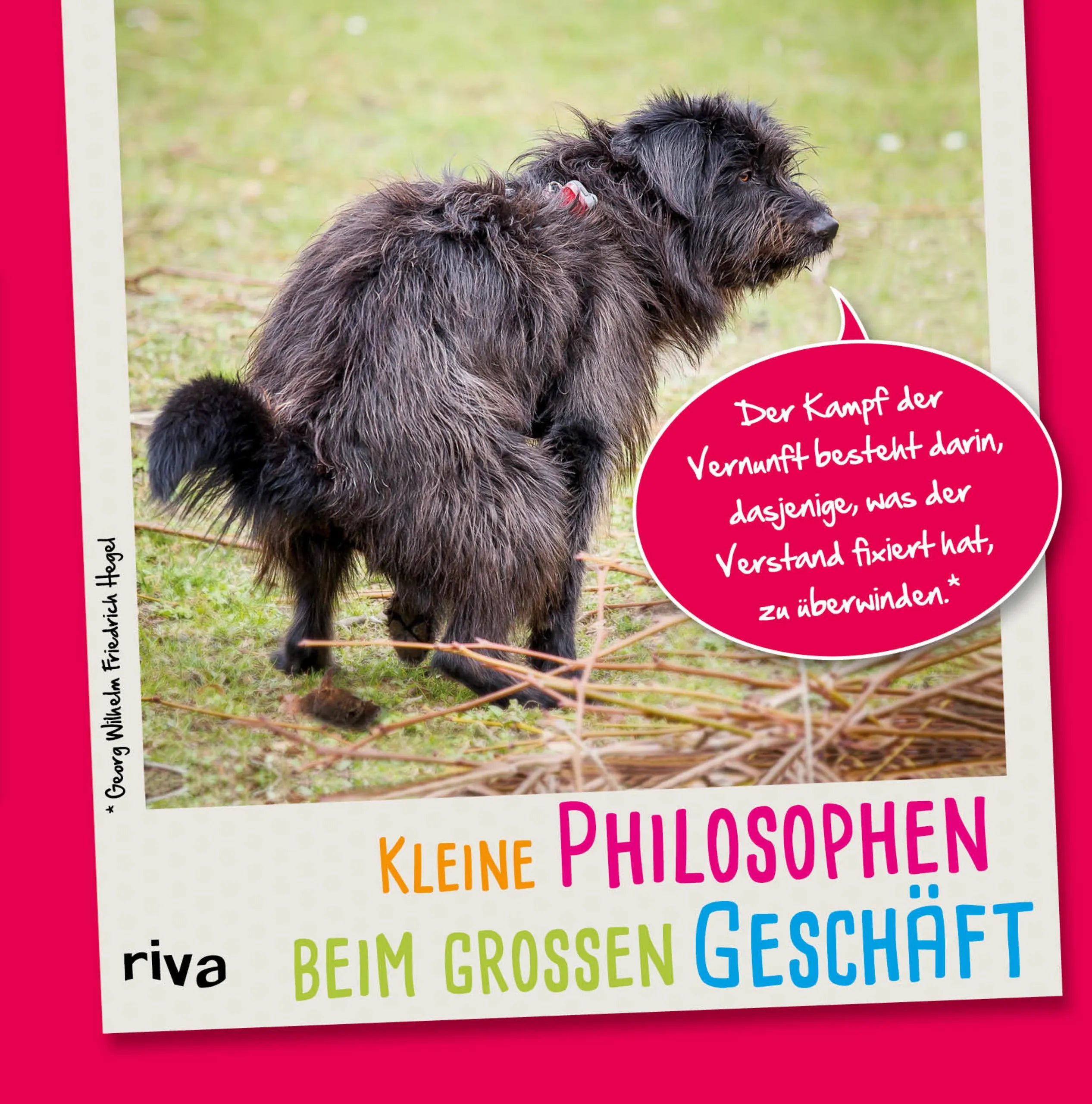 Buchcover von 'Kleine Philosophen beim großen Geschäft' - Gebundene Ausgabe von Hansi Trompka