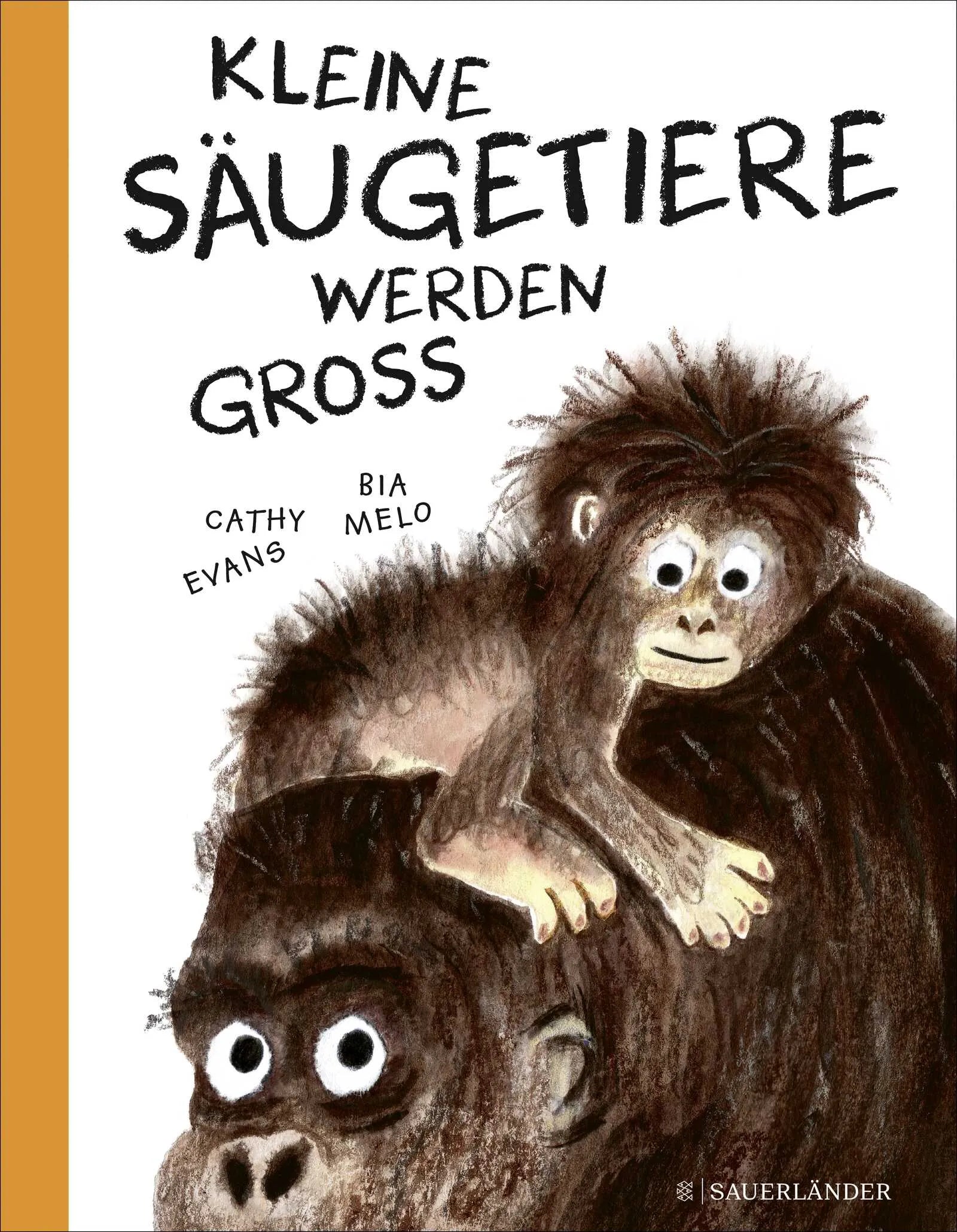 Buchcover von 'Kleine Säugetiere werden groß' - Gebundene Ausgabe von Cathy Evans