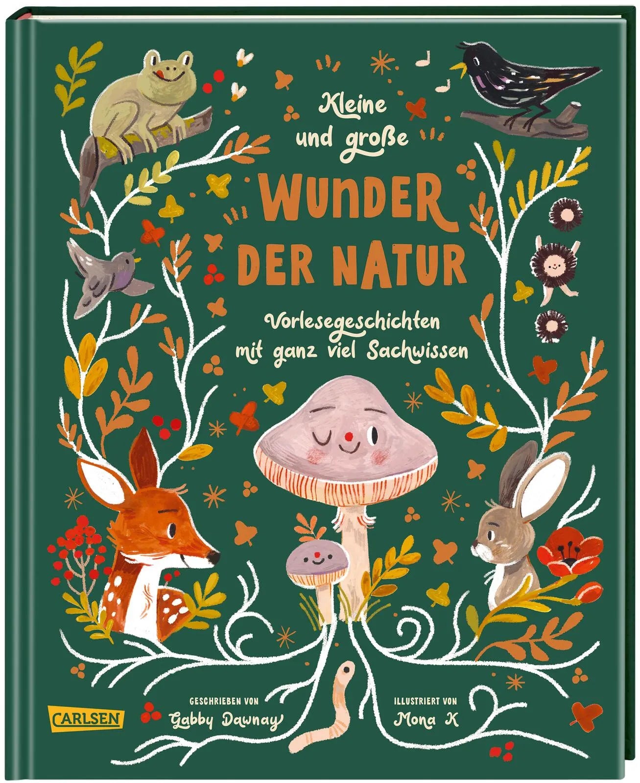 Buchcover von 'Kleine und große Wunder der Natur' - Gebundene Ausgabe von Gabby Dawnay
