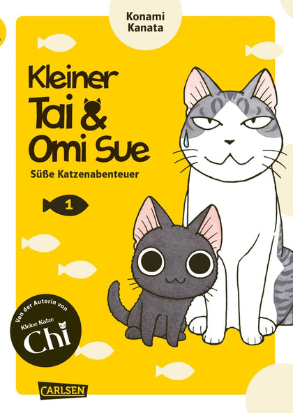 Buchcover von 'Kleiner Tai &amp; Omi Sue - Süße Katzenabenteuer 1' - Taschenbuch von Konami Kanata